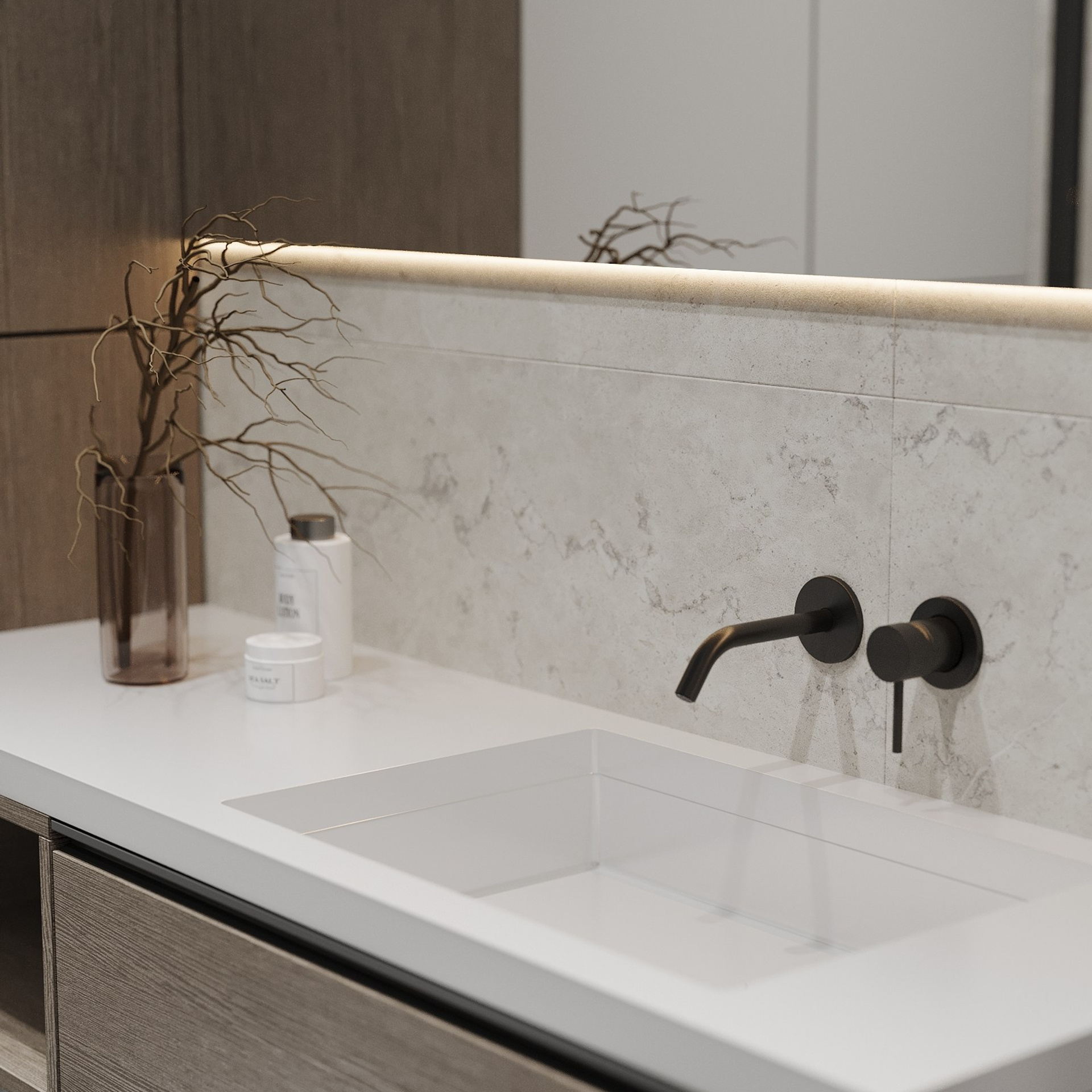 ЖК ОПЕРА / 125 м². Дизайнер интерьера Кристина Дедова / Оренбург, Москва