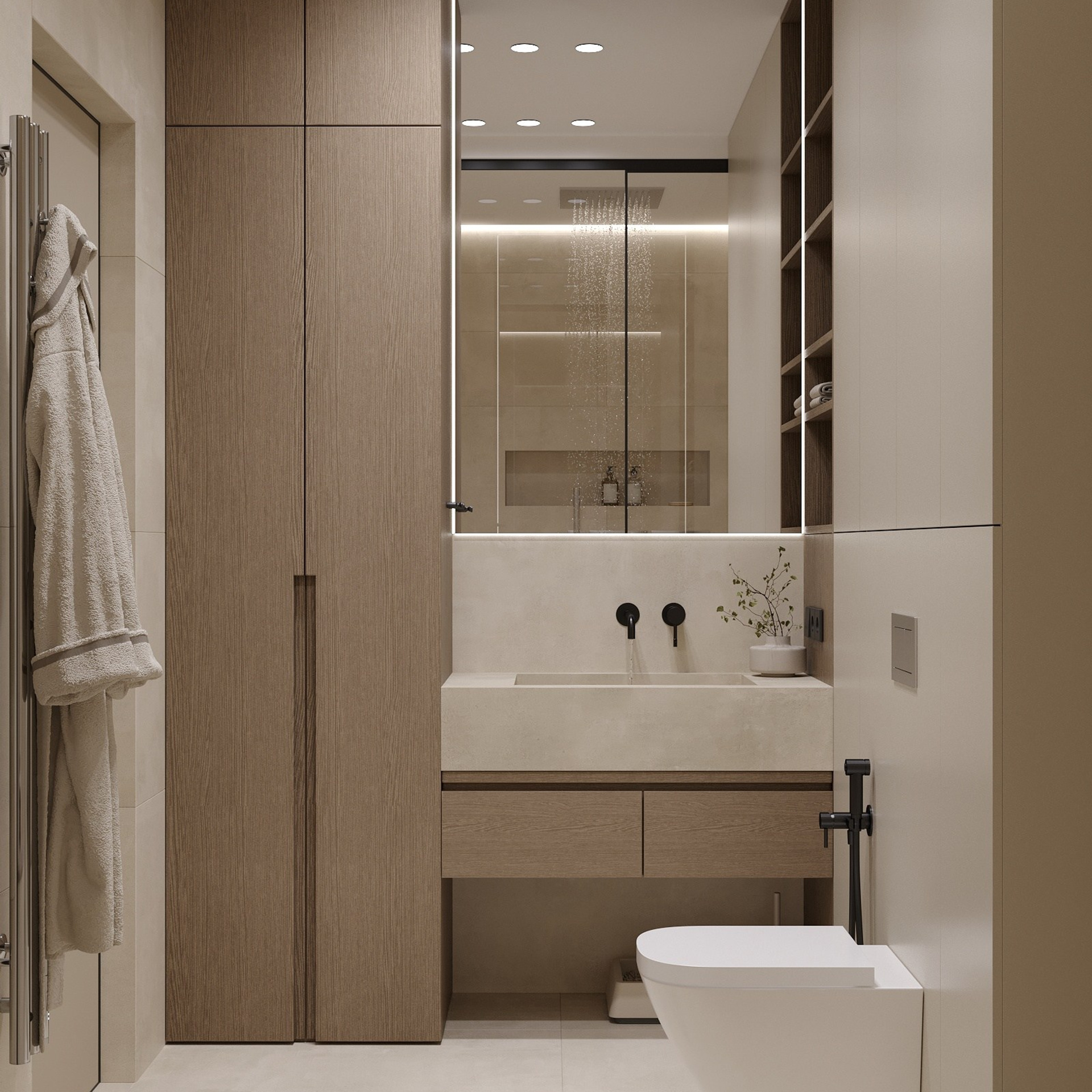 ЖК Преображенский / 68 м². Дизайнер интерьера Кристина Дедова / Оренбург, Москва