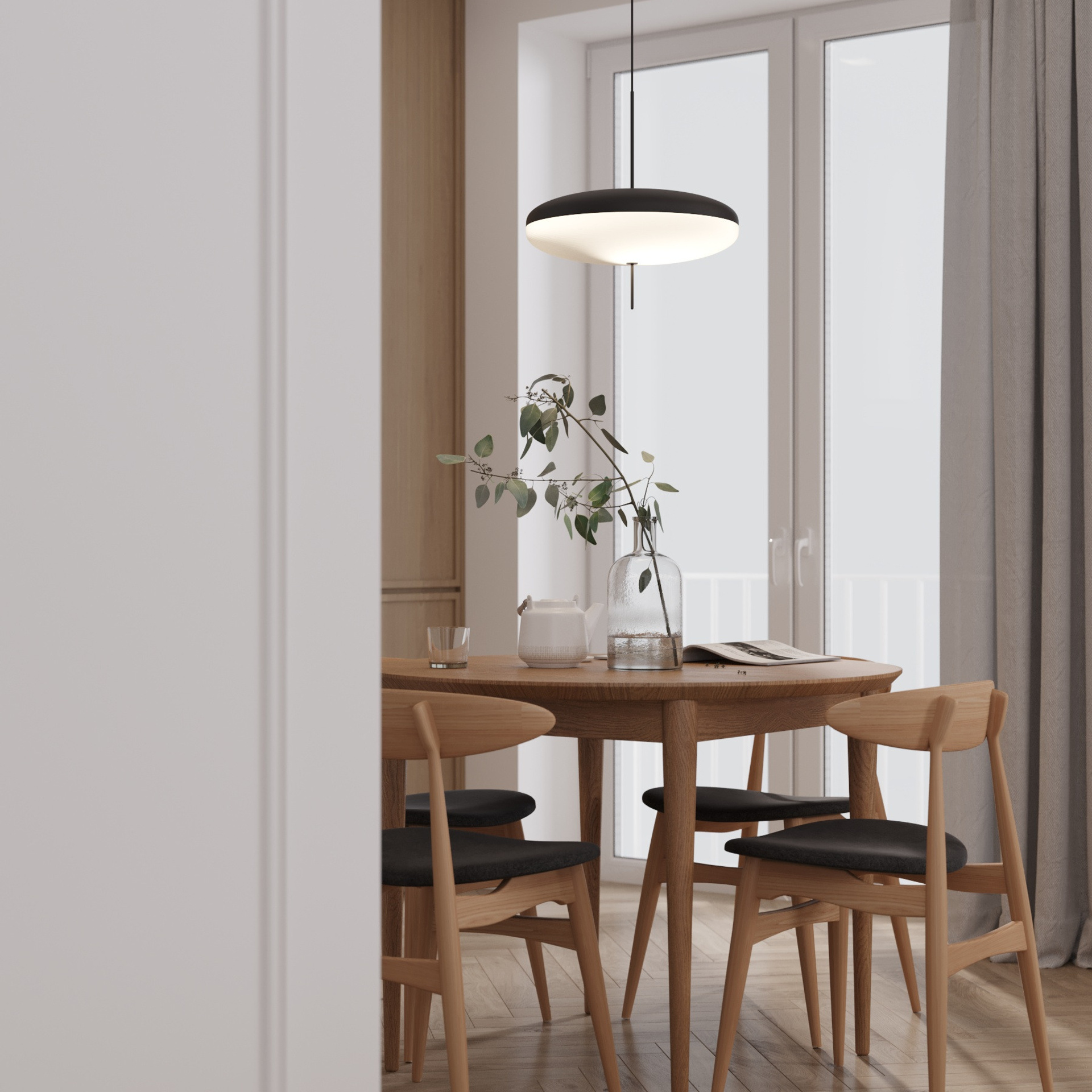 ЖК Белый остров/ 58 м². Дизайнер интерьера Кристина Дедова / Оренбург, Москва