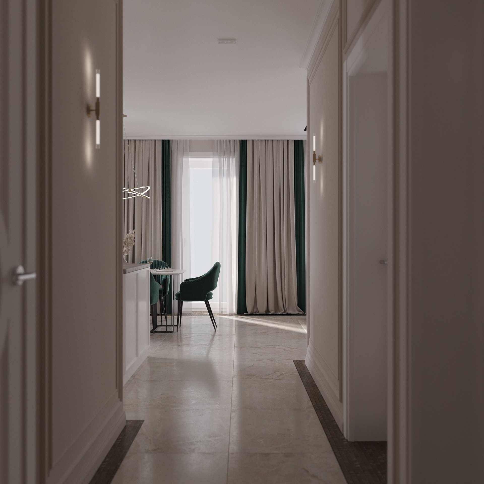 Экодолье / дом 120 м². Дизайнер интерьера Кристина Дедова / Оренбург, Москва