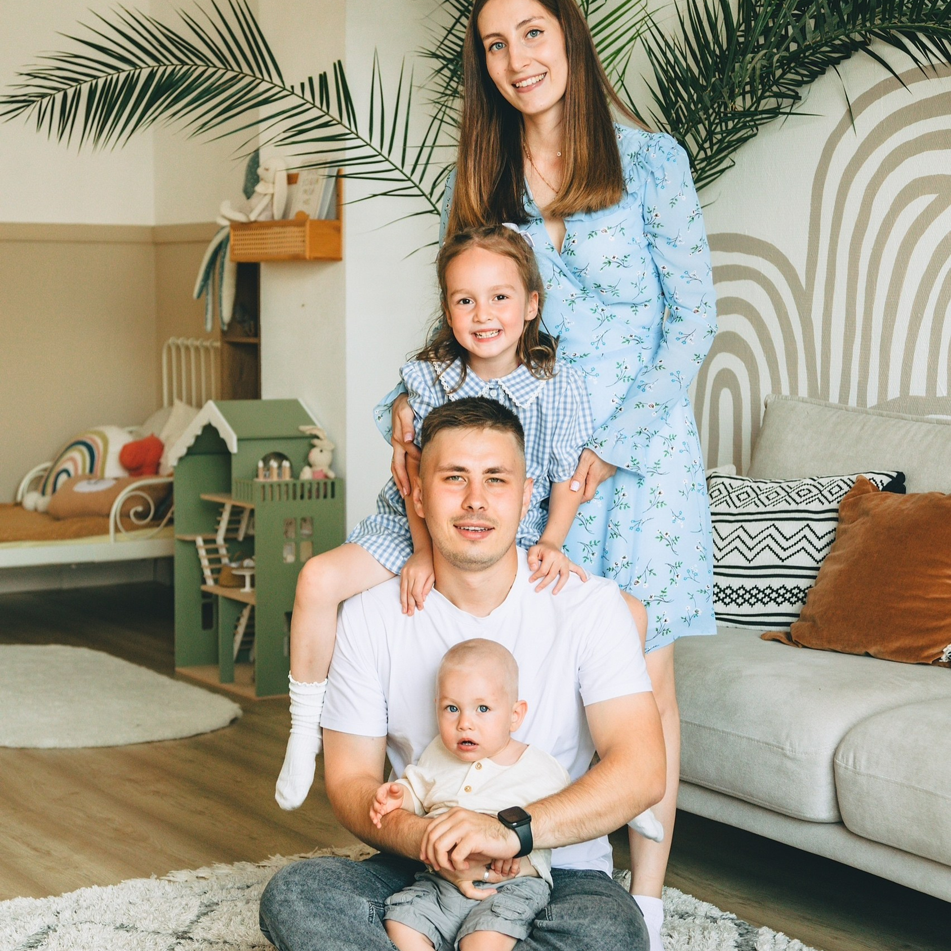 Игры и смех: Их семейная история в студии!. Дима Никитин свадебный и семейный фотограф в Ижевске и Удмуртии с 2007 года