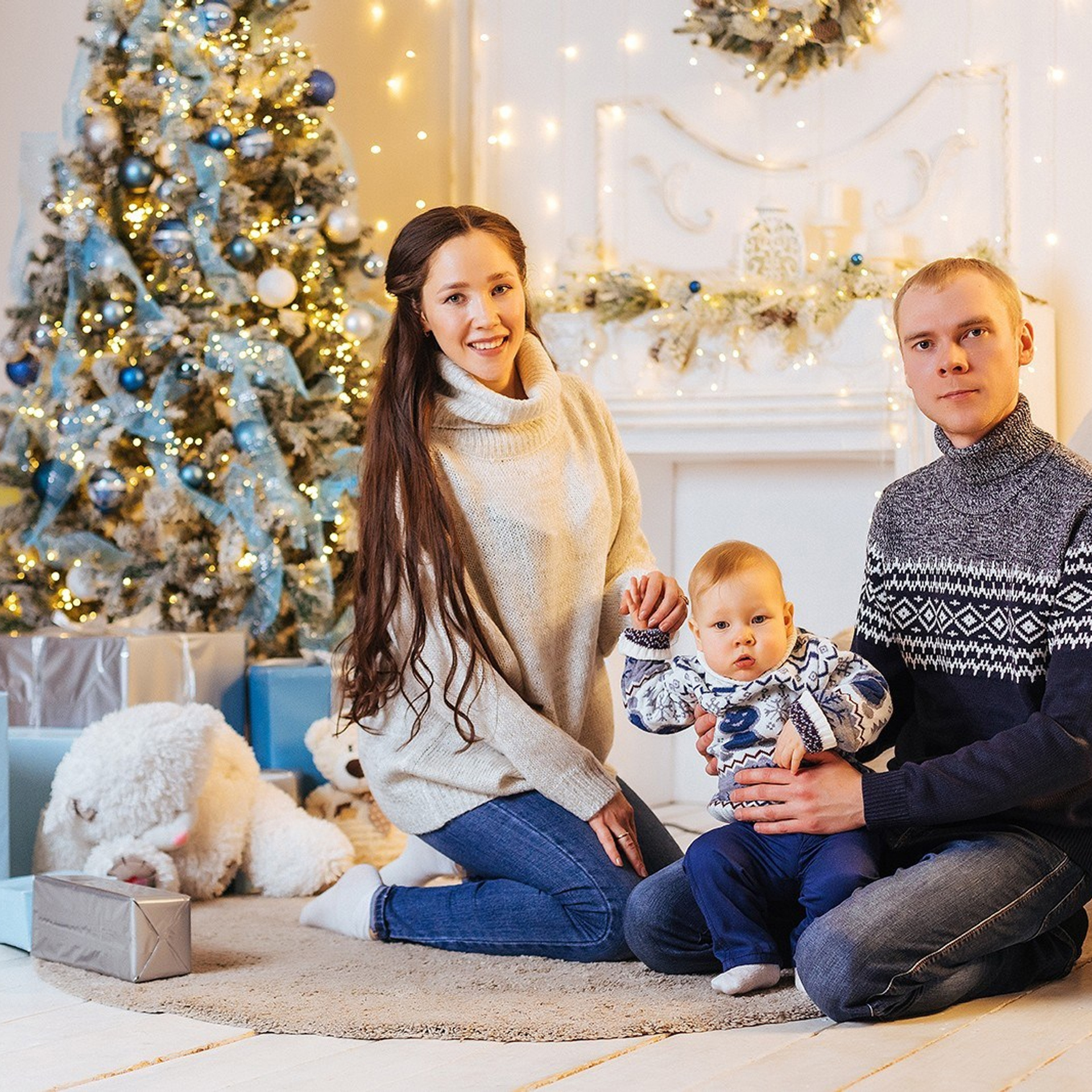 Семейная новогодняя фотосессия в Ижевске. Дима Никитин свадебный и семейный фотограф в Ижевске и Удмуртии с 2007 года