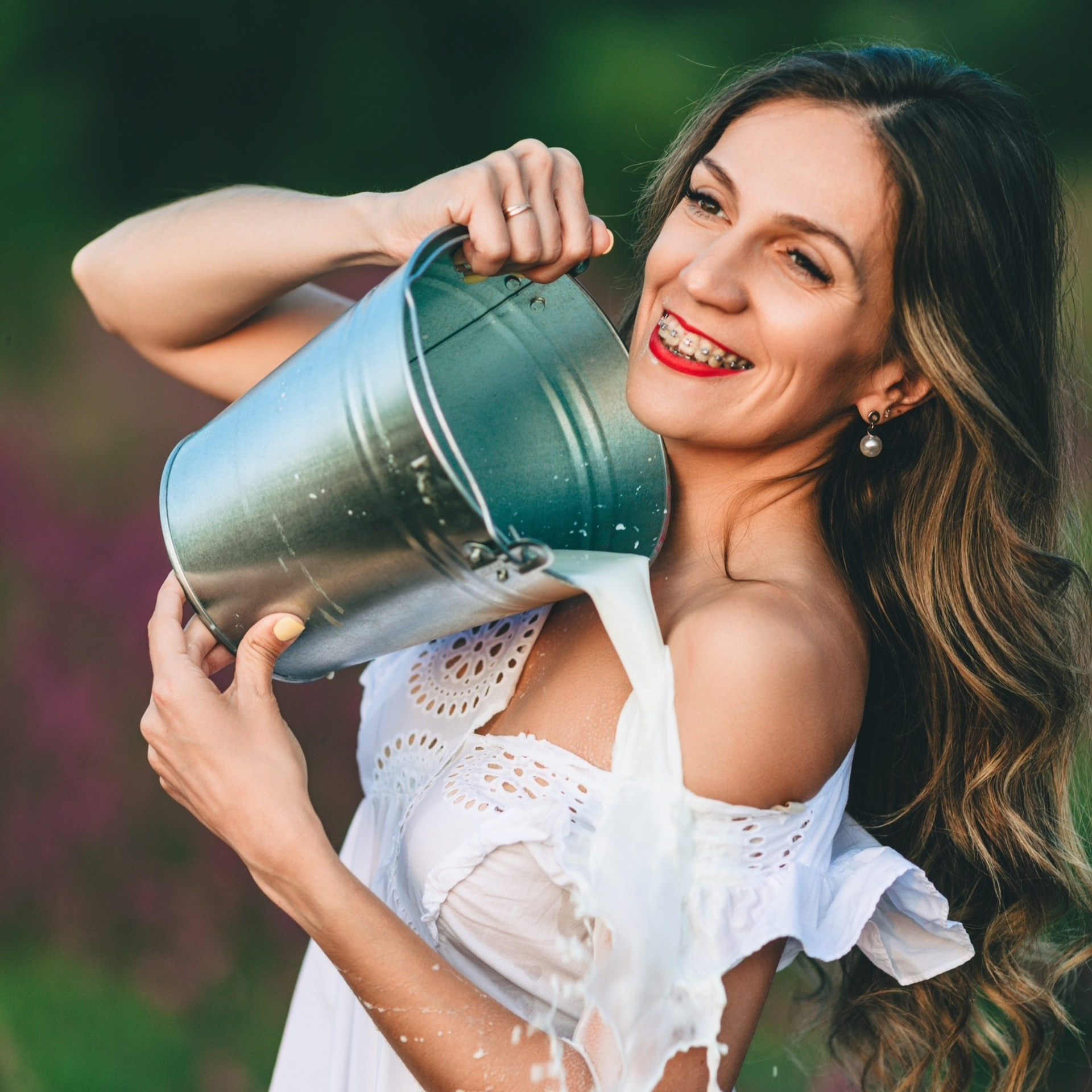 Летняя идиллия: свежесть заката и нежность образа. Дима Никитин свадебный и семейный фотограф в Ижевске и Удмуртии с 2007 года