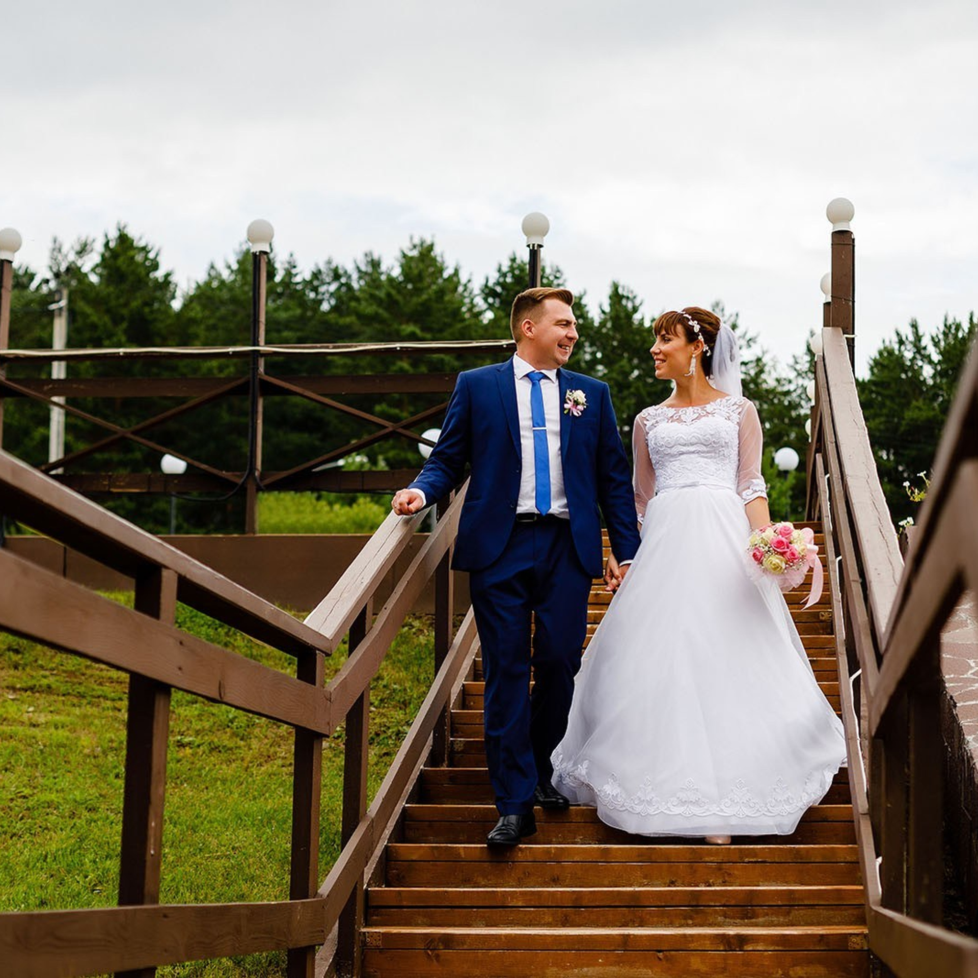 Летняя свадебная фотосессия в парке Кирова. Дима Никитин свадебный и семейный фотограф в Ижевске и Удмуртии с 2007 года