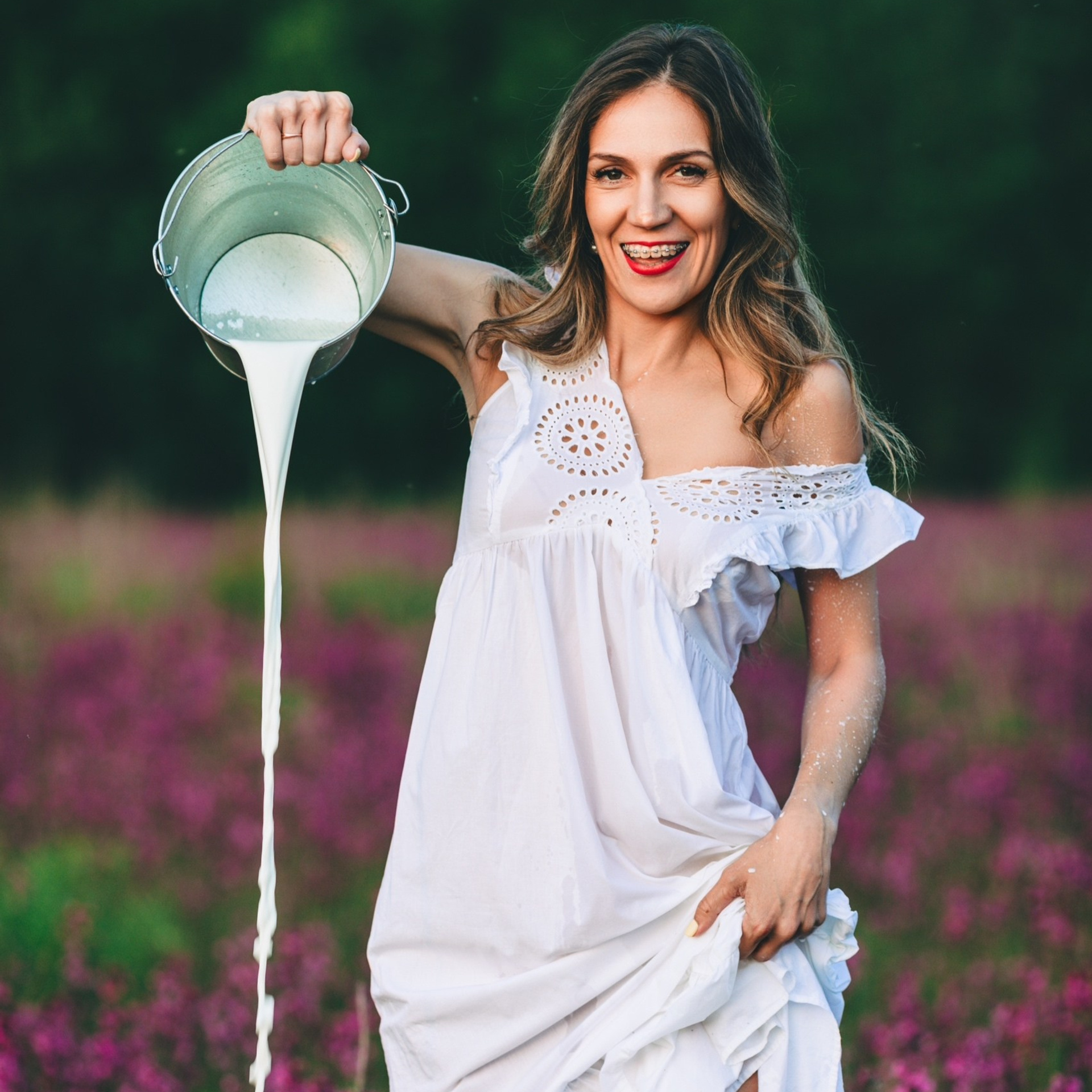 Летняя идиллия: свежесть заката и нежность образа. Дима Никитин свадебный и семейный фотограф в Ижевске и Удмуртии с 2007 года