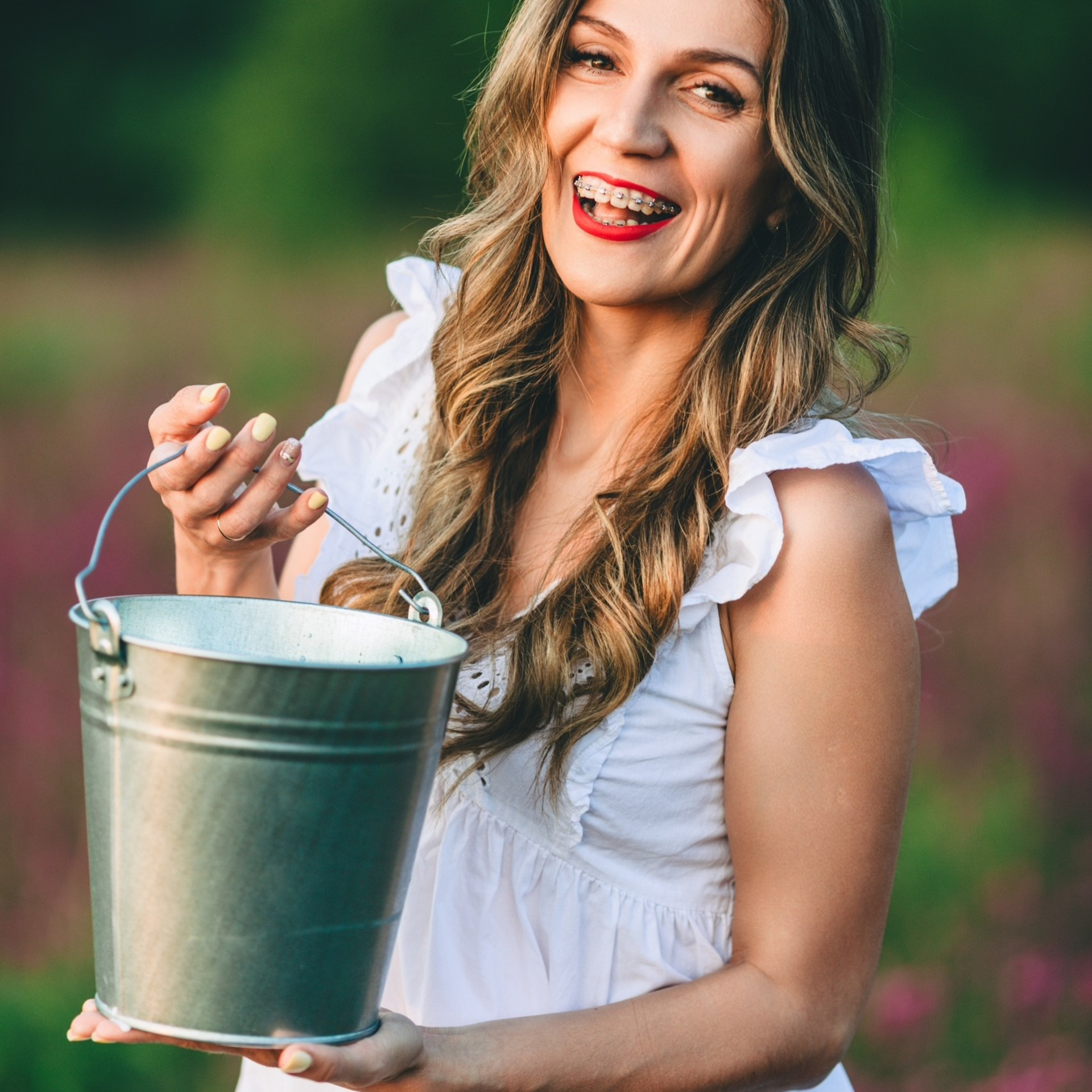 Летняя идиллия: свежесть заката и нежность образа. Дима Никитин свадебный и семейный фотограф в Ижевске и Удмуртии с 2007 года