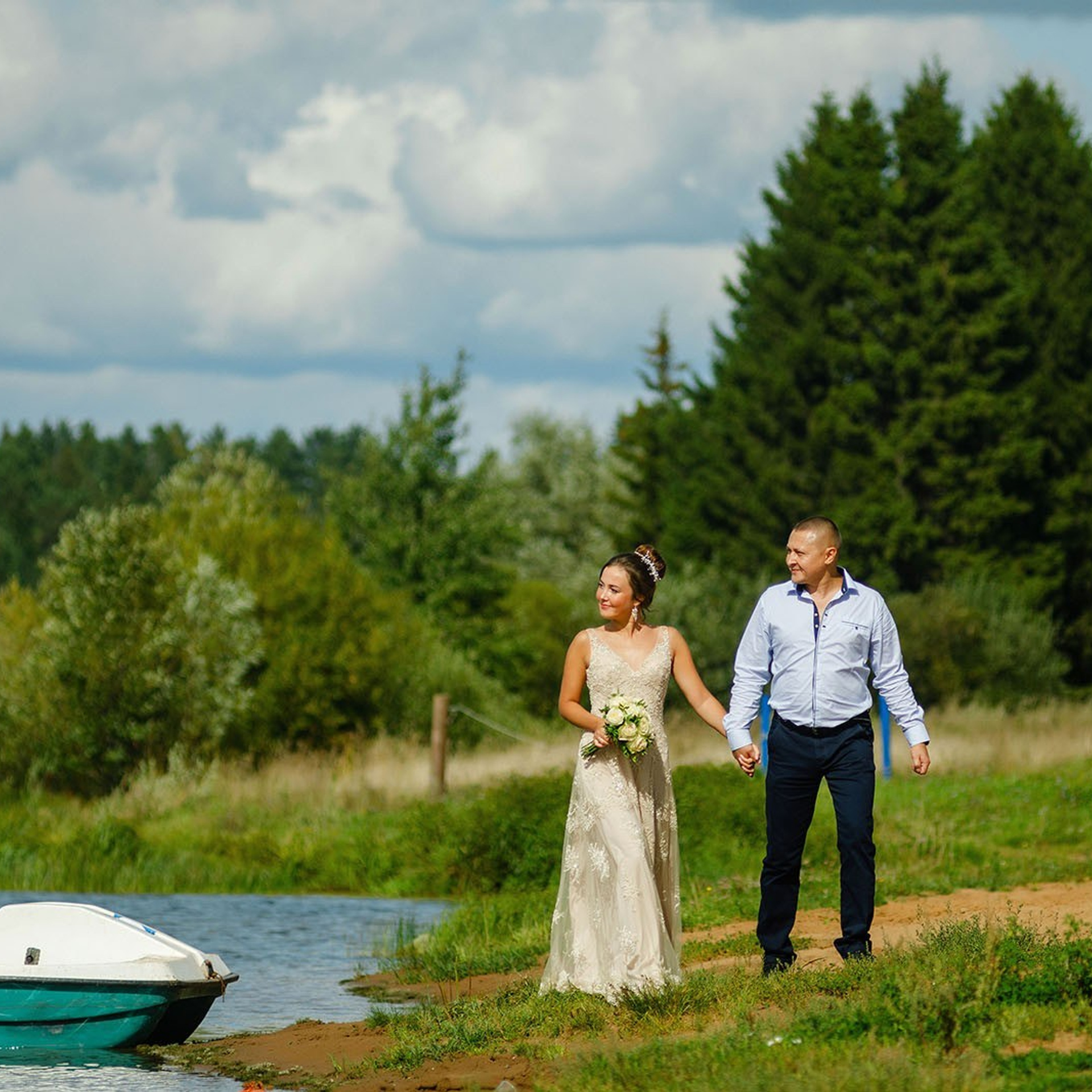 Загородная свадебная фотосессия. Дима Никитин свадебный и семейный фотограф в Ижевске и Удмуртии с 2007 года