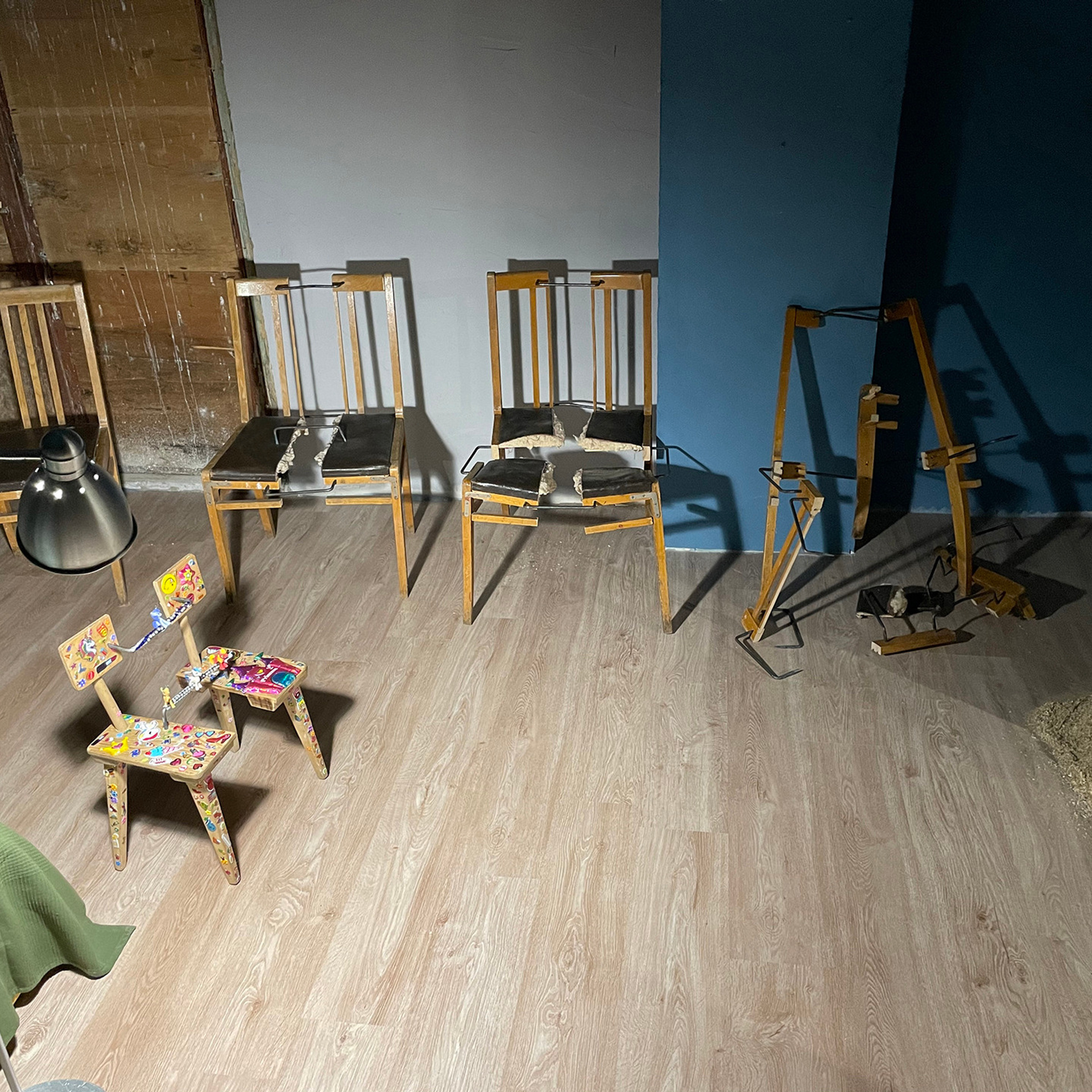 Chairs. Elena Slobtseva is a visual multidisciplinary artist