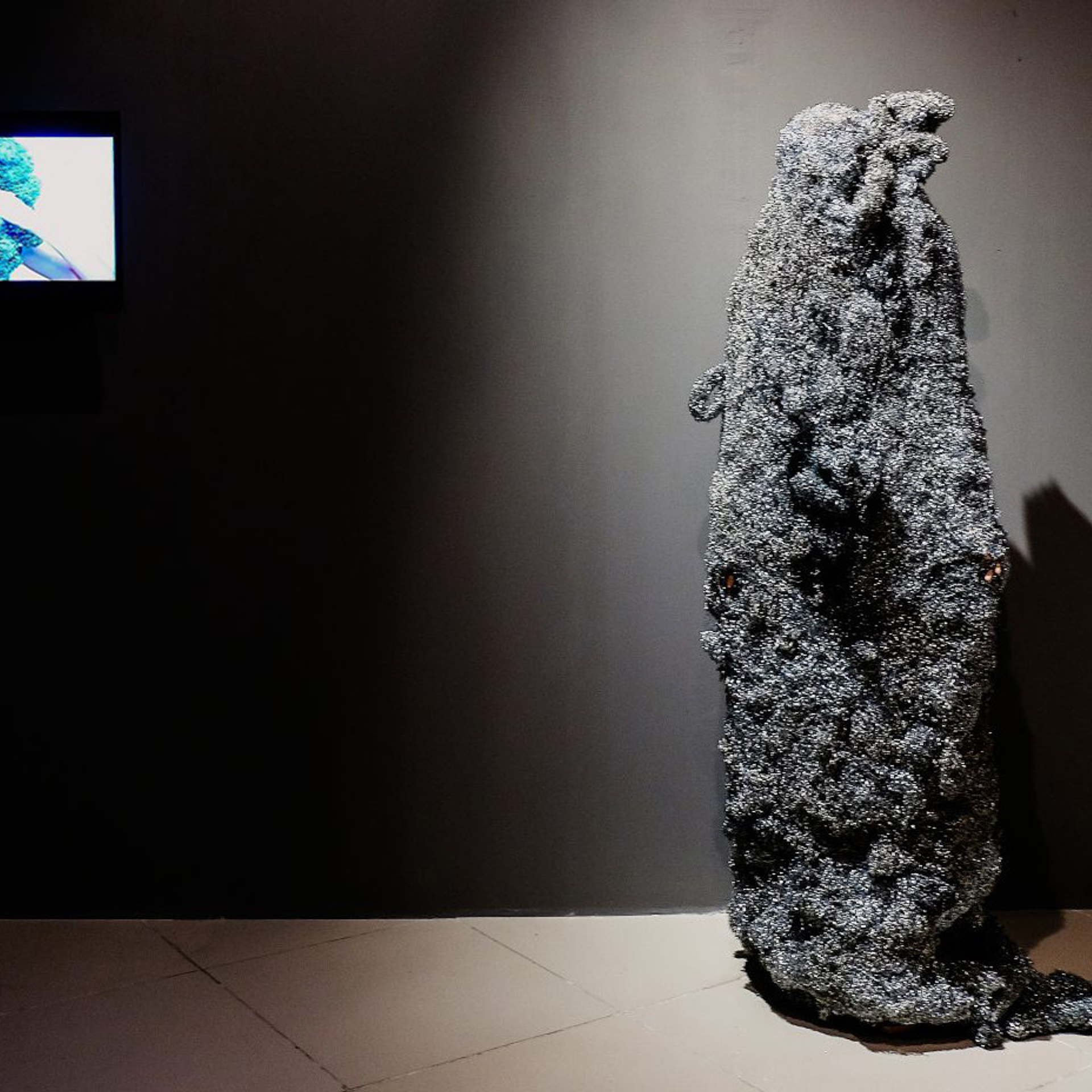 Gown. Elena Slobtseva is a visual multidisciplinary artist