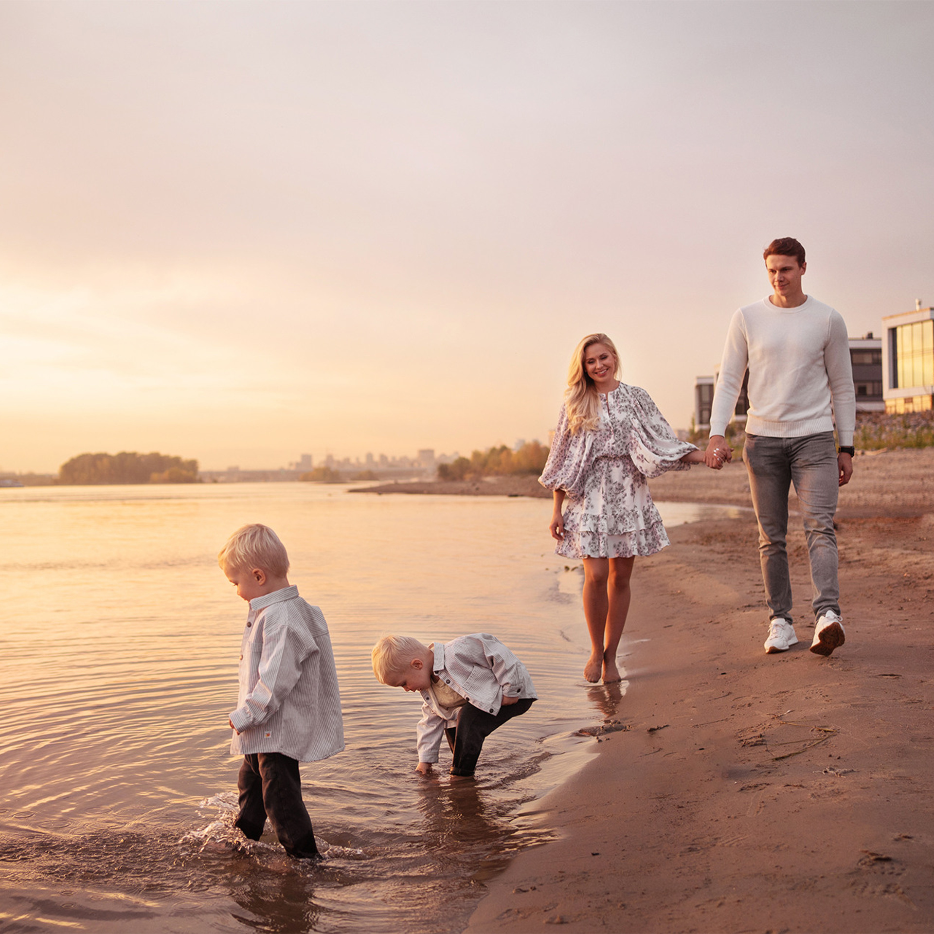 Юрке, Ольга, Юлиус Эрик и&nbsp;Линус Кристиан