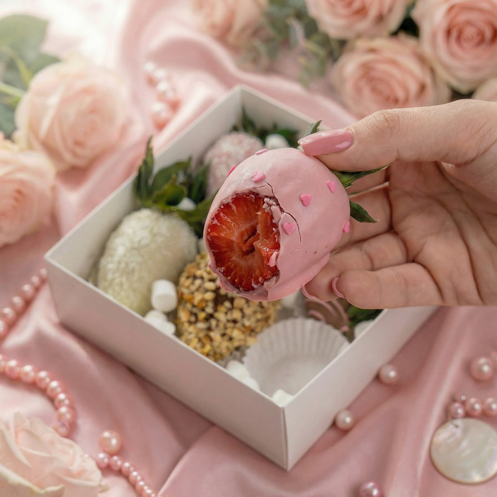 Клубника в&nbsp;шоколаде