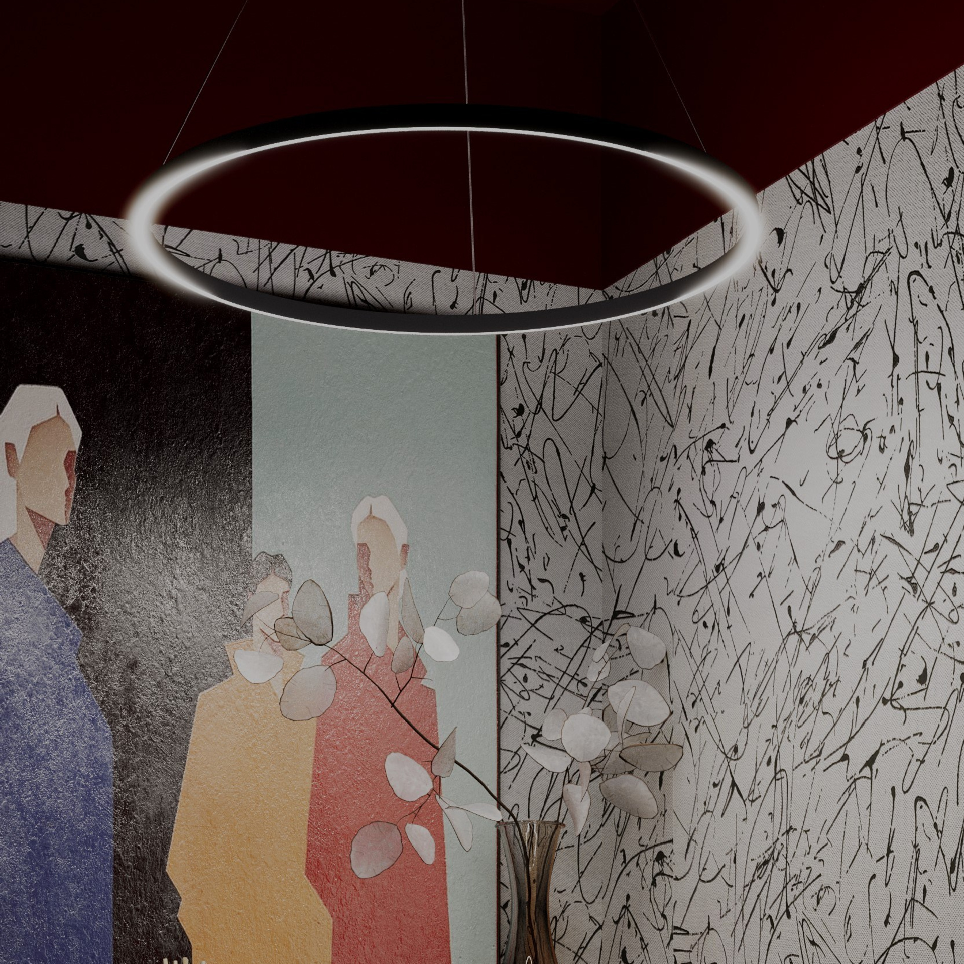 Ресторан Astoria. Портфолио 3D визуализатора