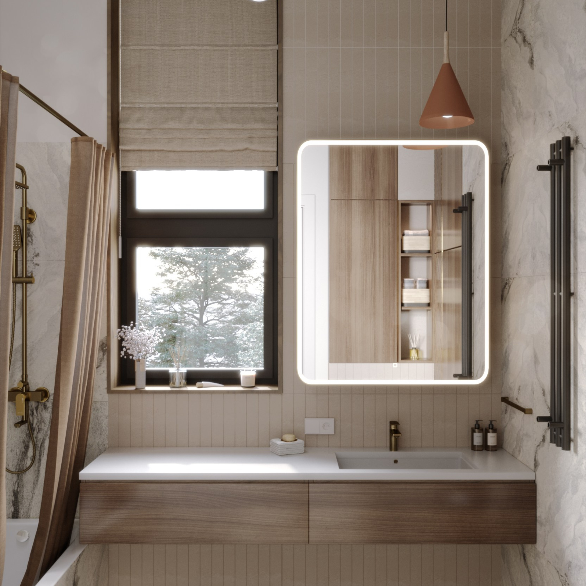 Salon «Lumiere Eternelle». Портфолио 3D визуализатора