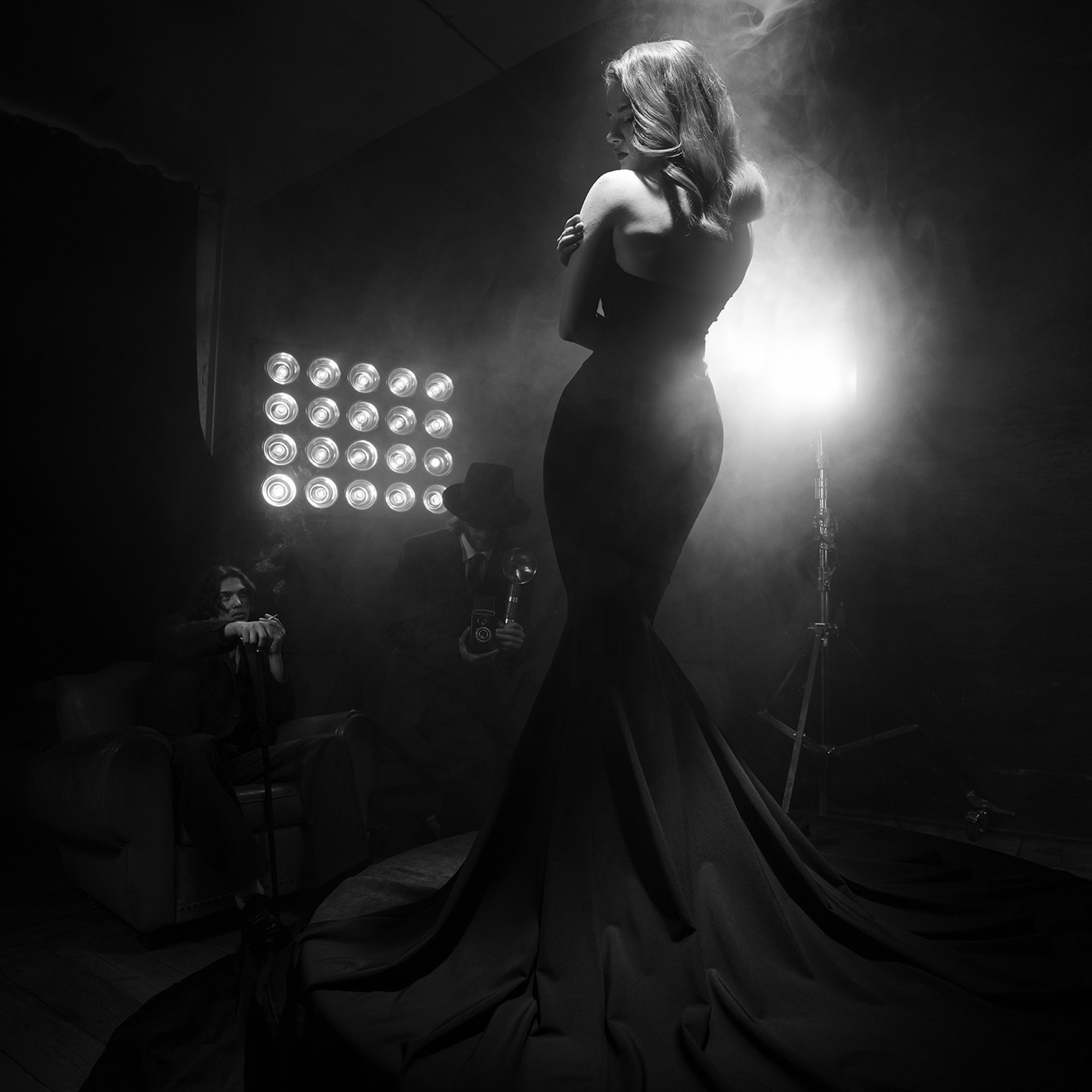 Съёмка в студии. Art photographer in Moscow