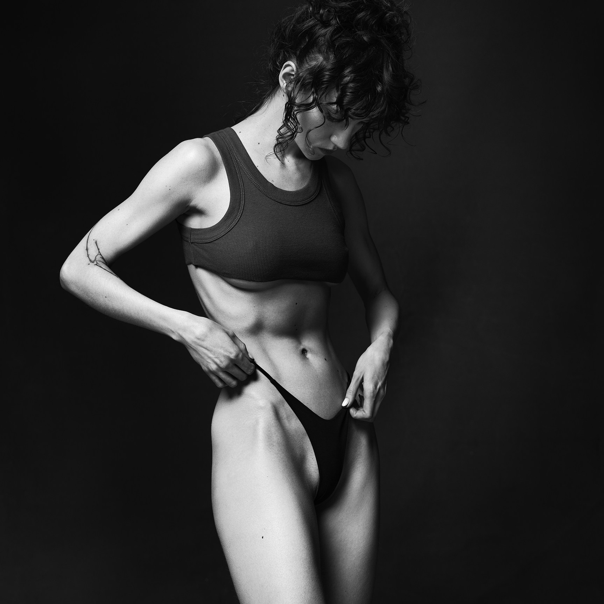 Съёмка в студии. Art photographer in Moscow