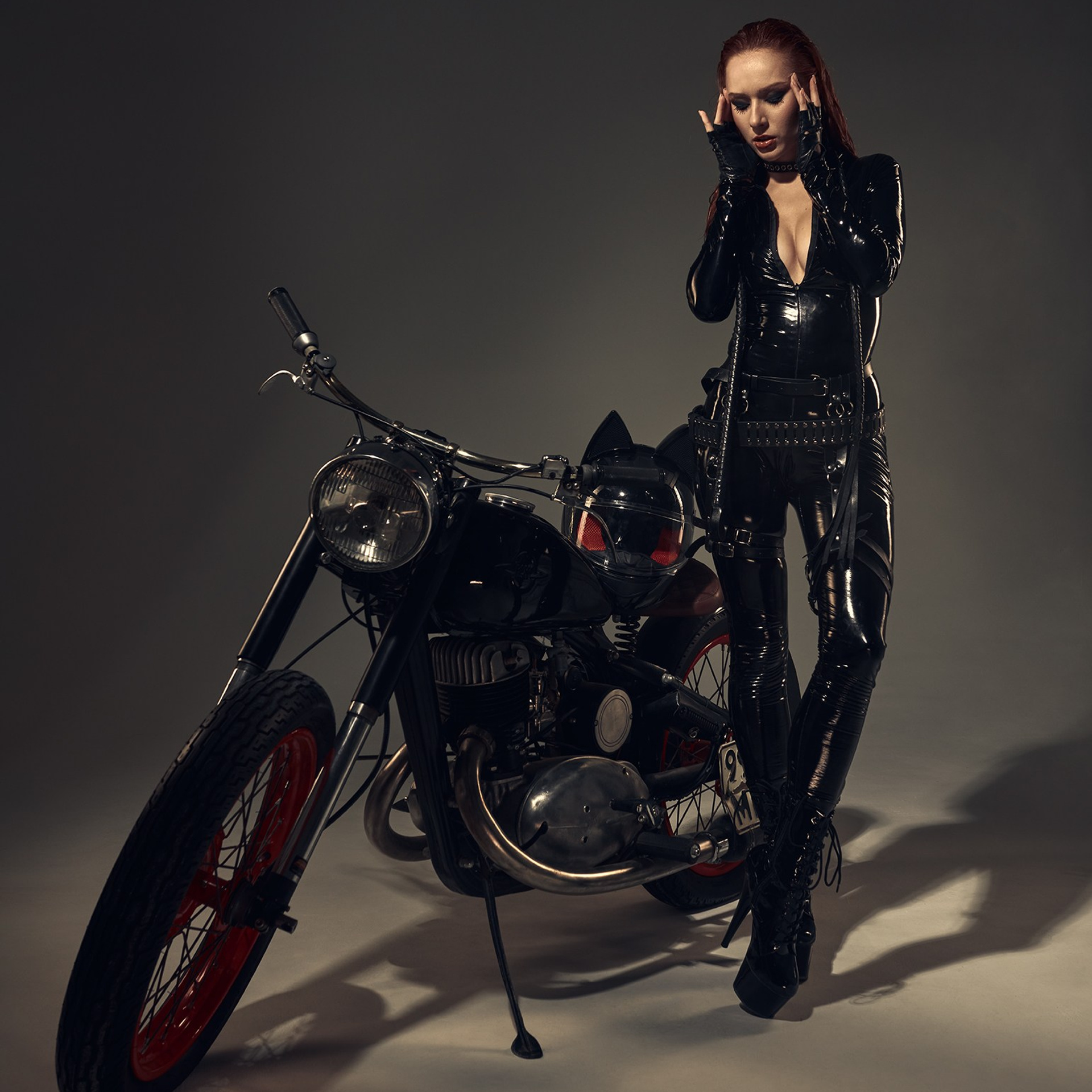 Съёмка в студии. Art photographer in Moscow