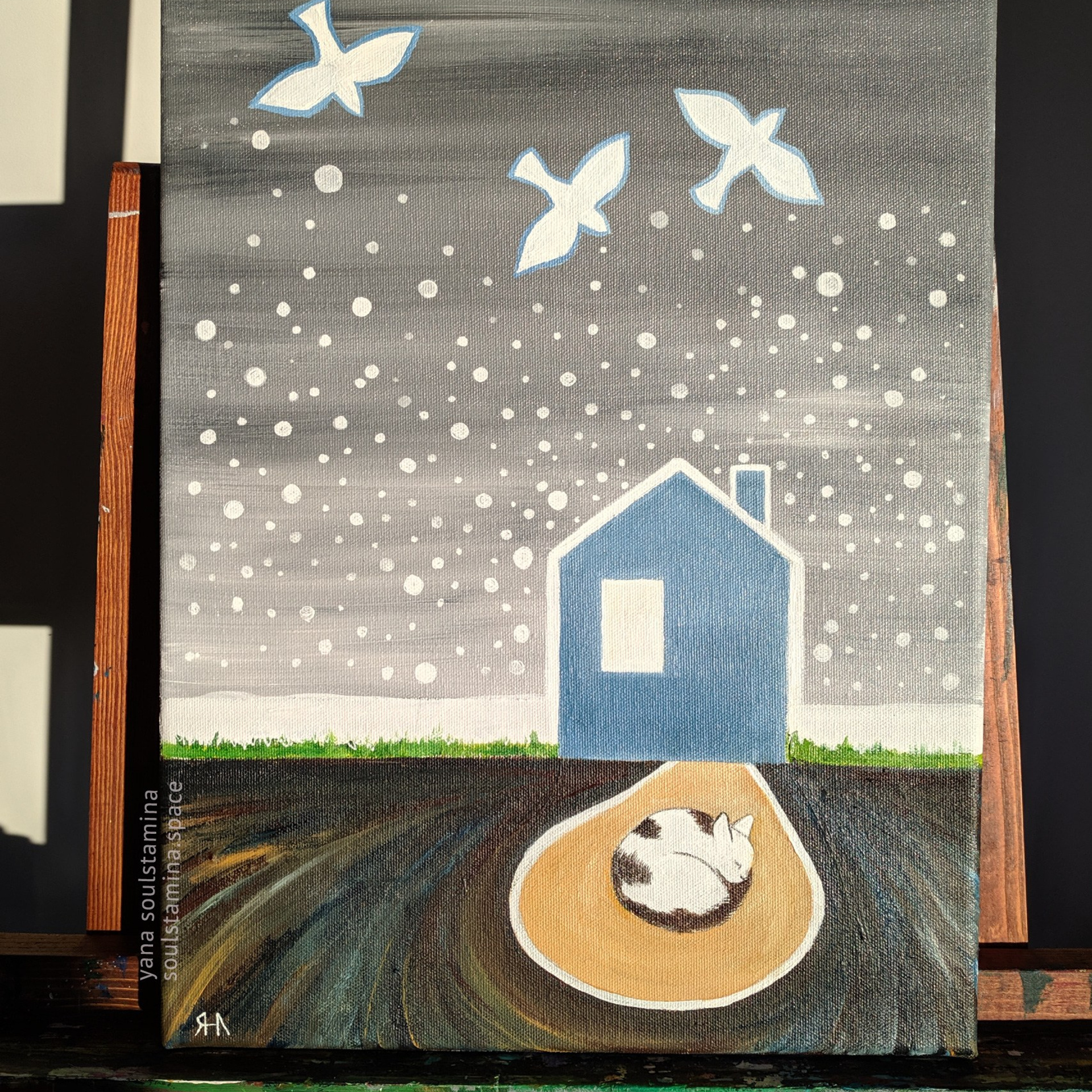 зима под одеялом