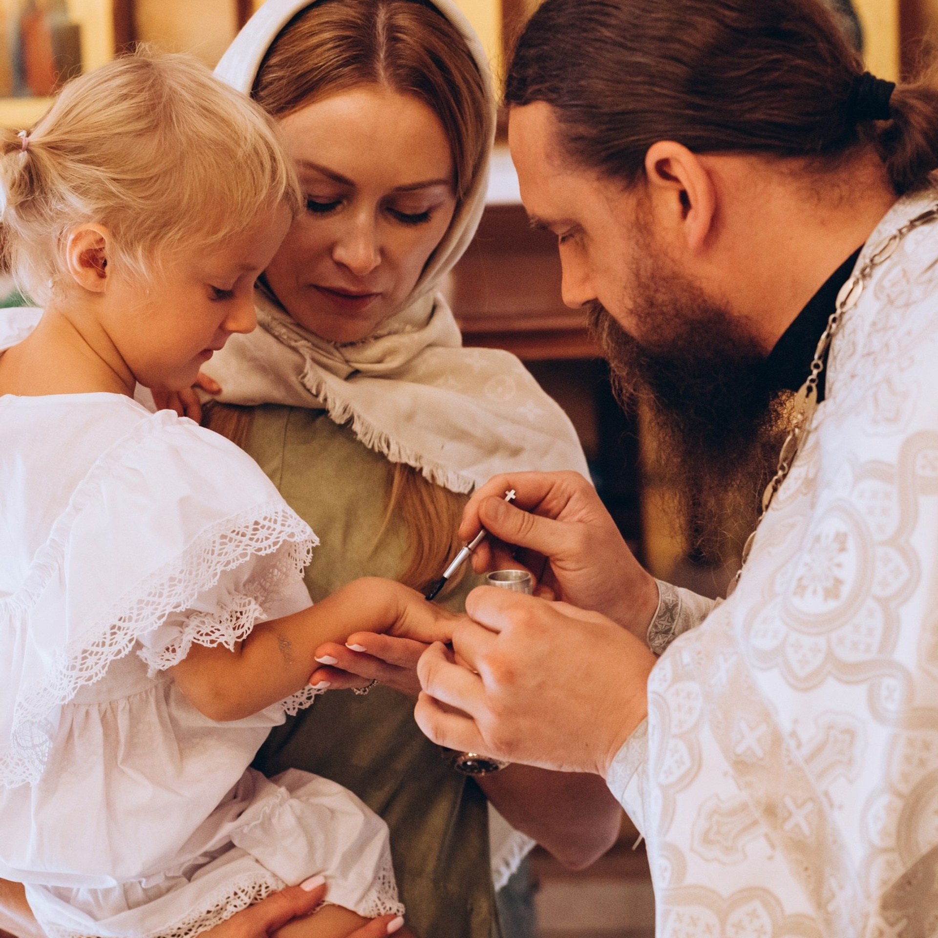 Крещение в Храме Святителя Николая Чудотворца