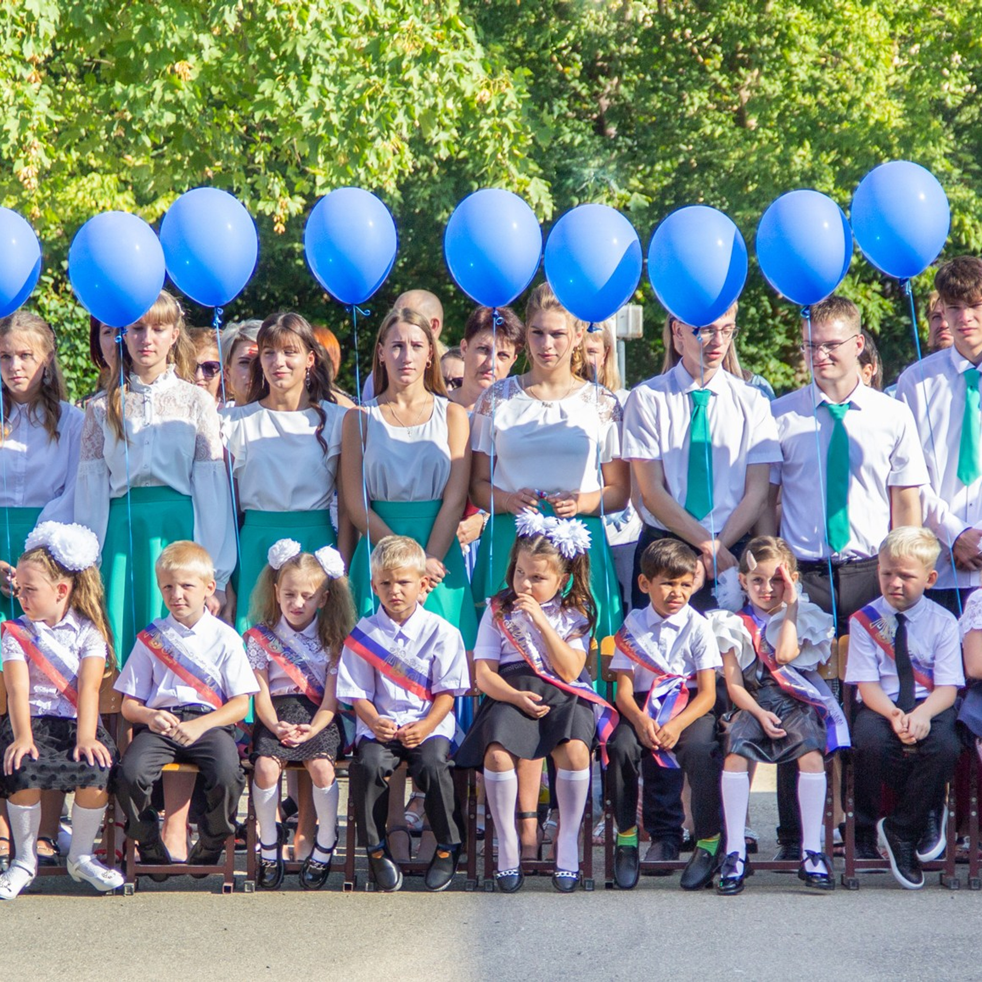 Линейка 1 сентября