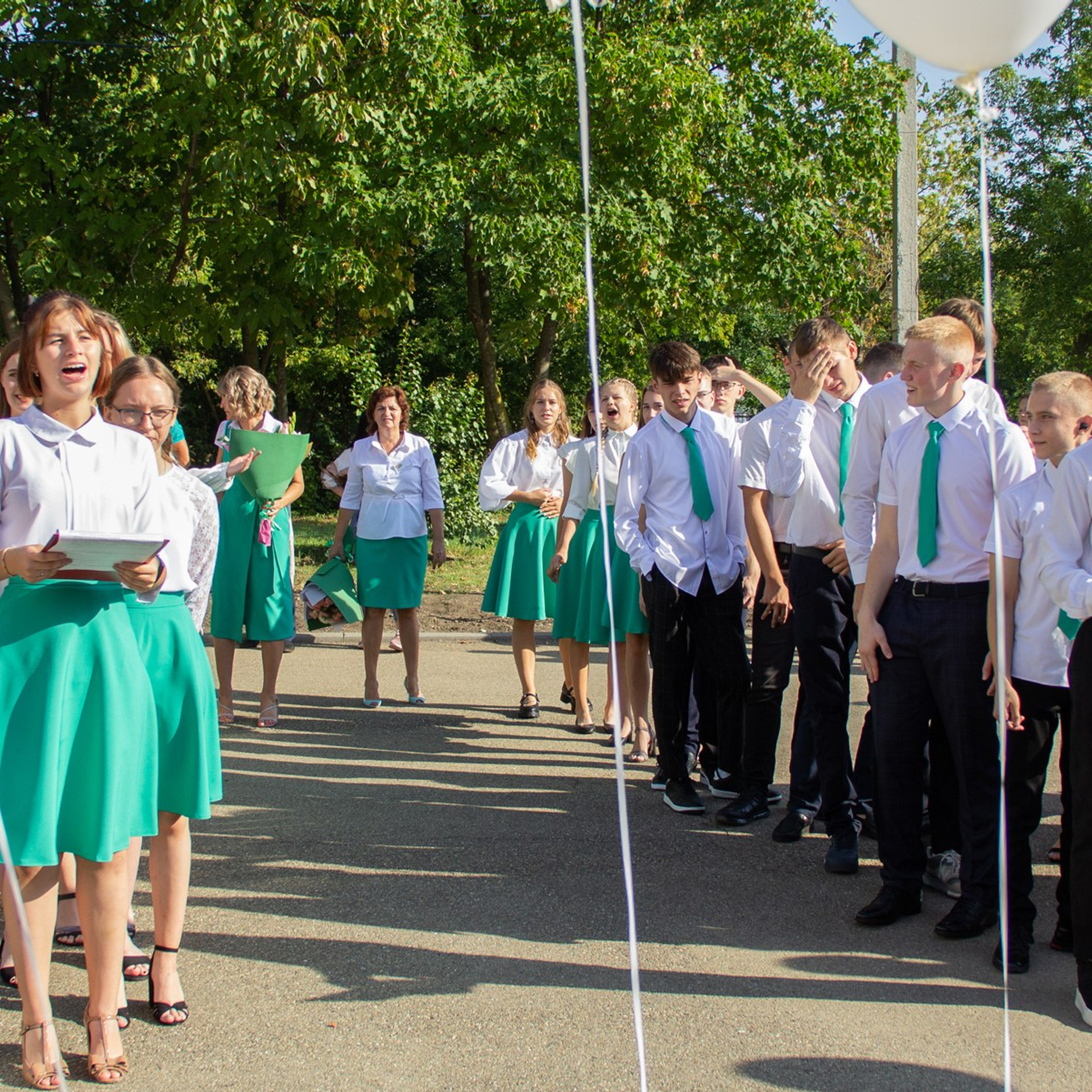 Линейка 1 сентября