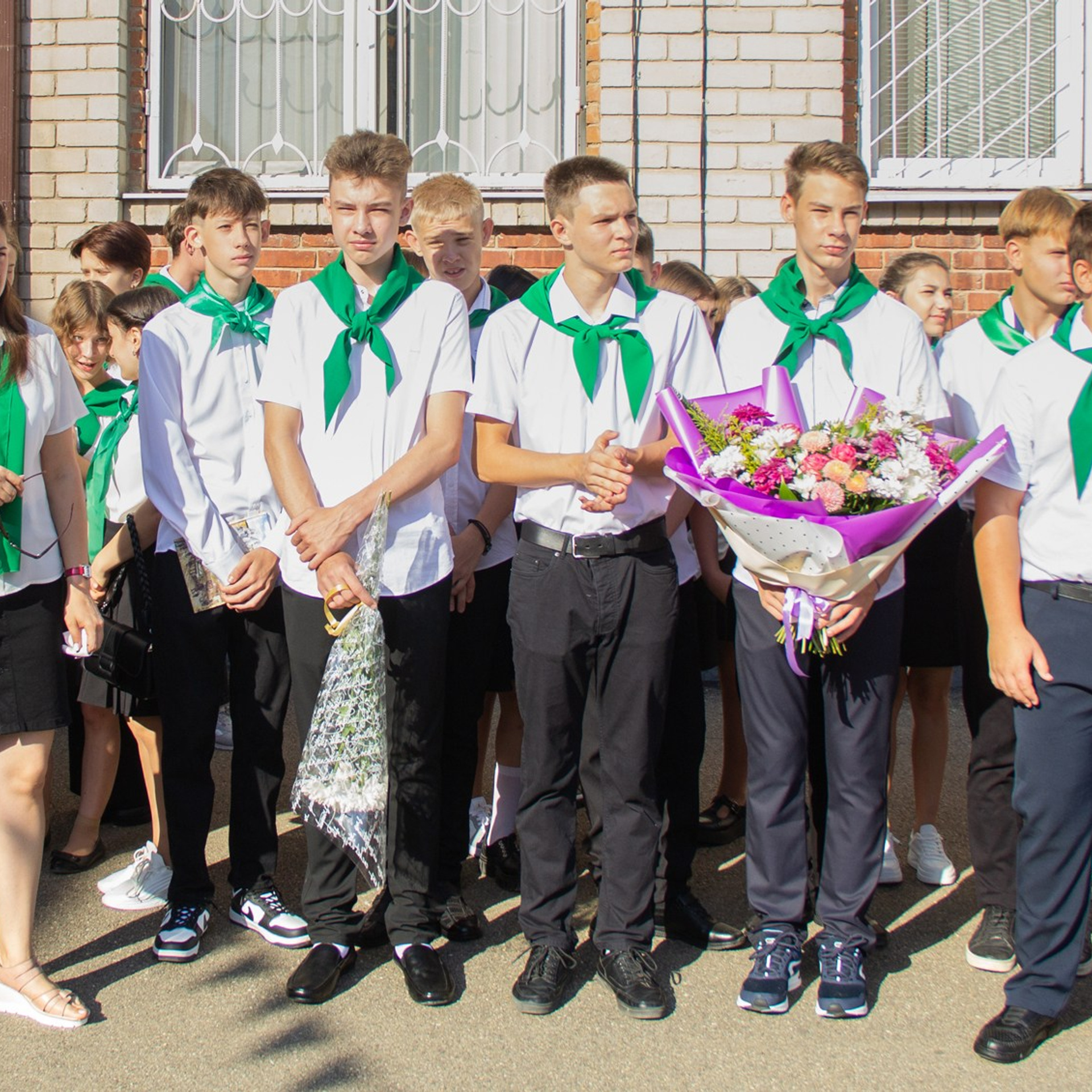 Линейка 1 сентября