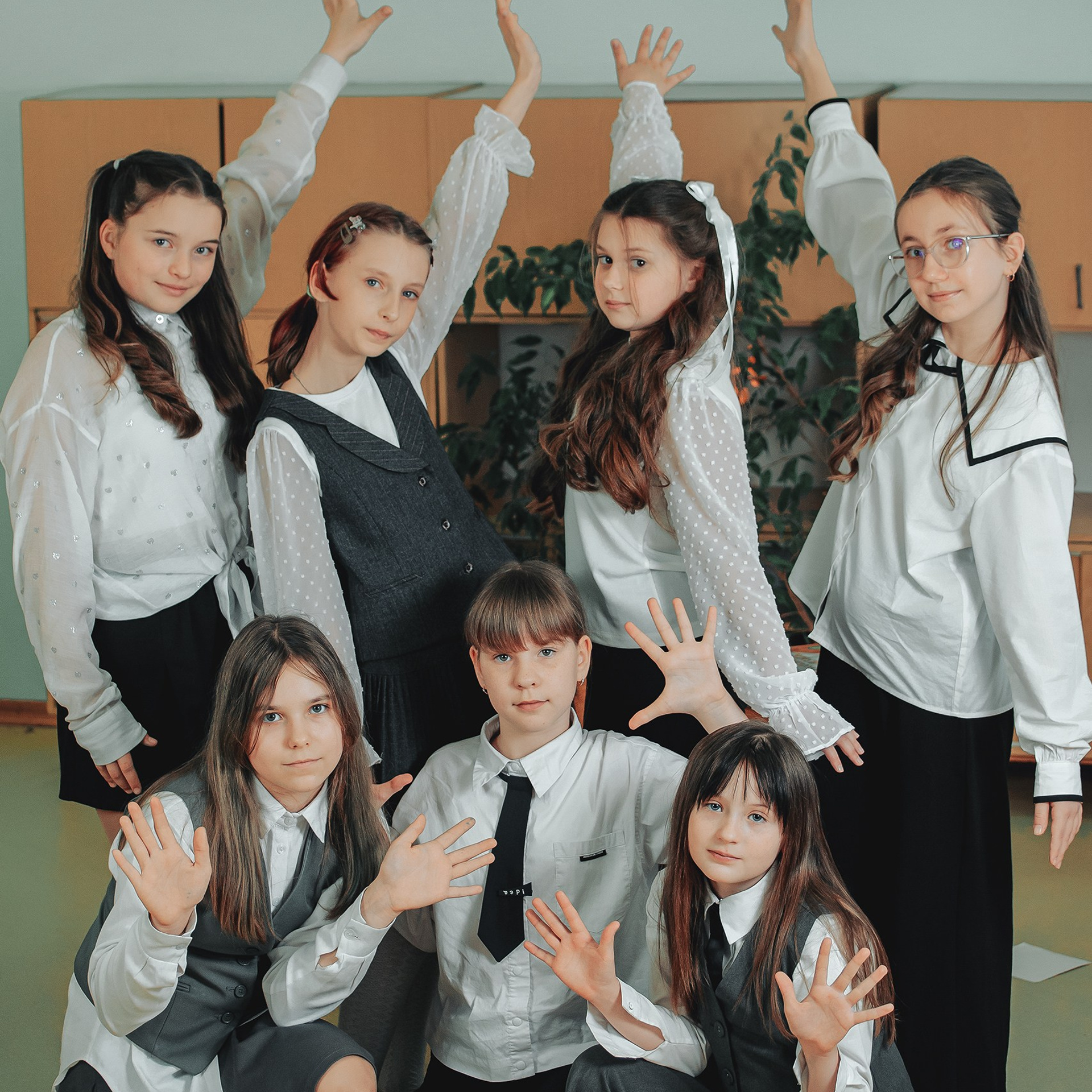 Фотосъемка в 4 классе для выпускного альбома. Фотограф Валерия Азамат — жизнь в каждом кадре