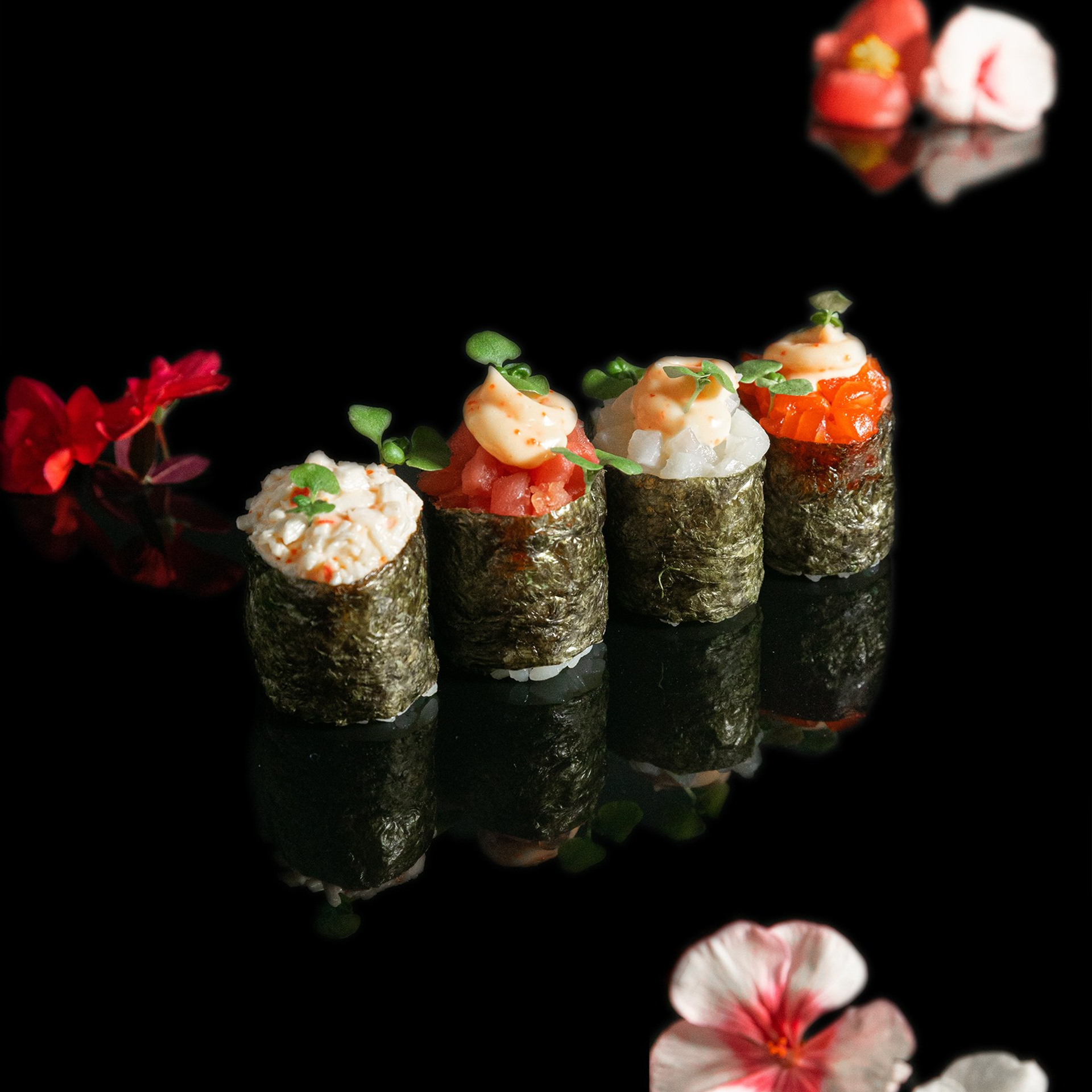 Роллы. Ресторан японской кухни. Banzai