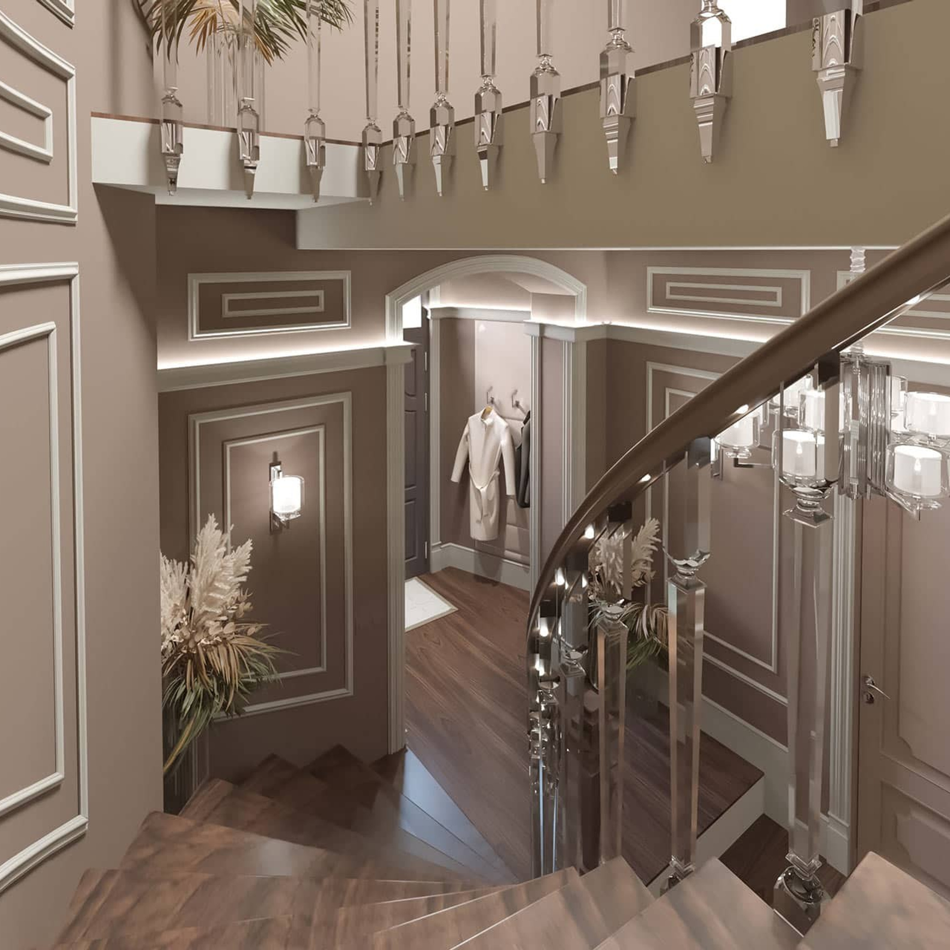 Дизайн коттеджа в Москве, Сочи, Ростове-на-Дону