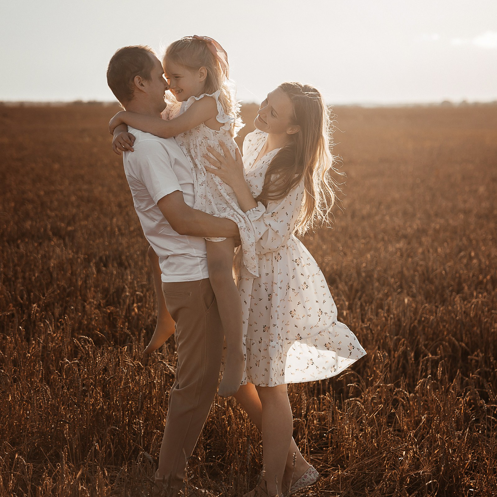 Закатная в пшенице