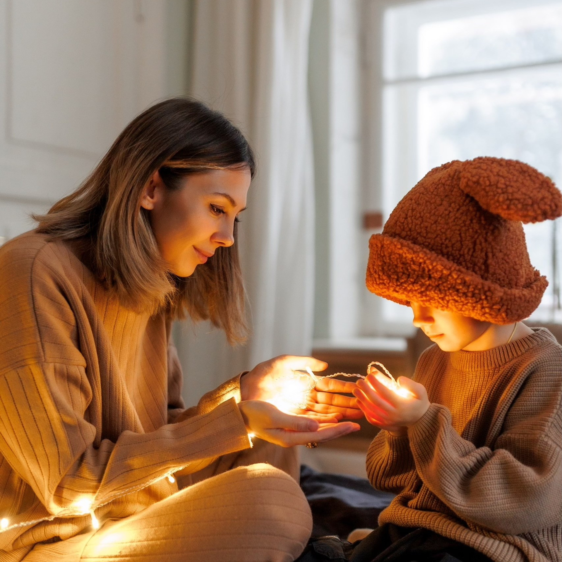 Анастасия с сыном