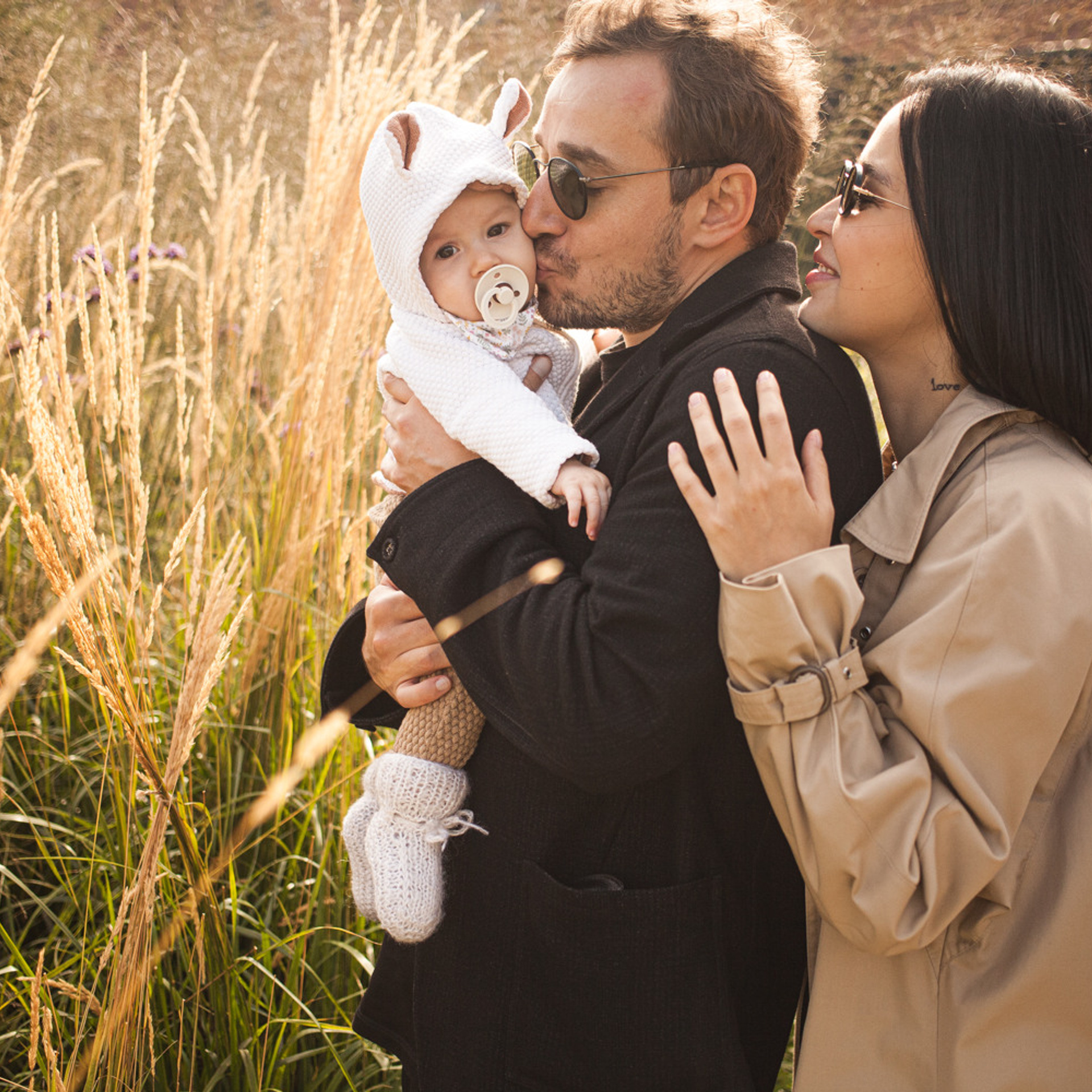 Прогулка семейная Вика Коля Ева