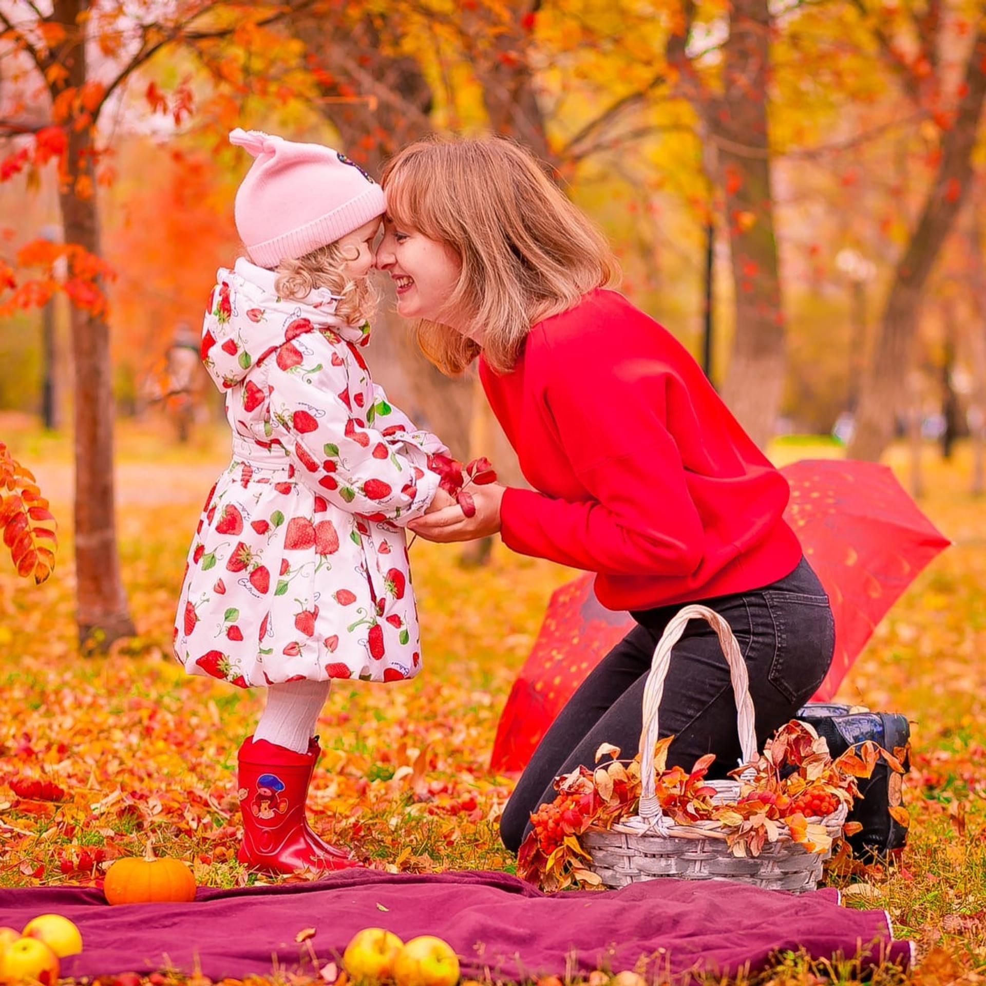 Прогулочные в парке