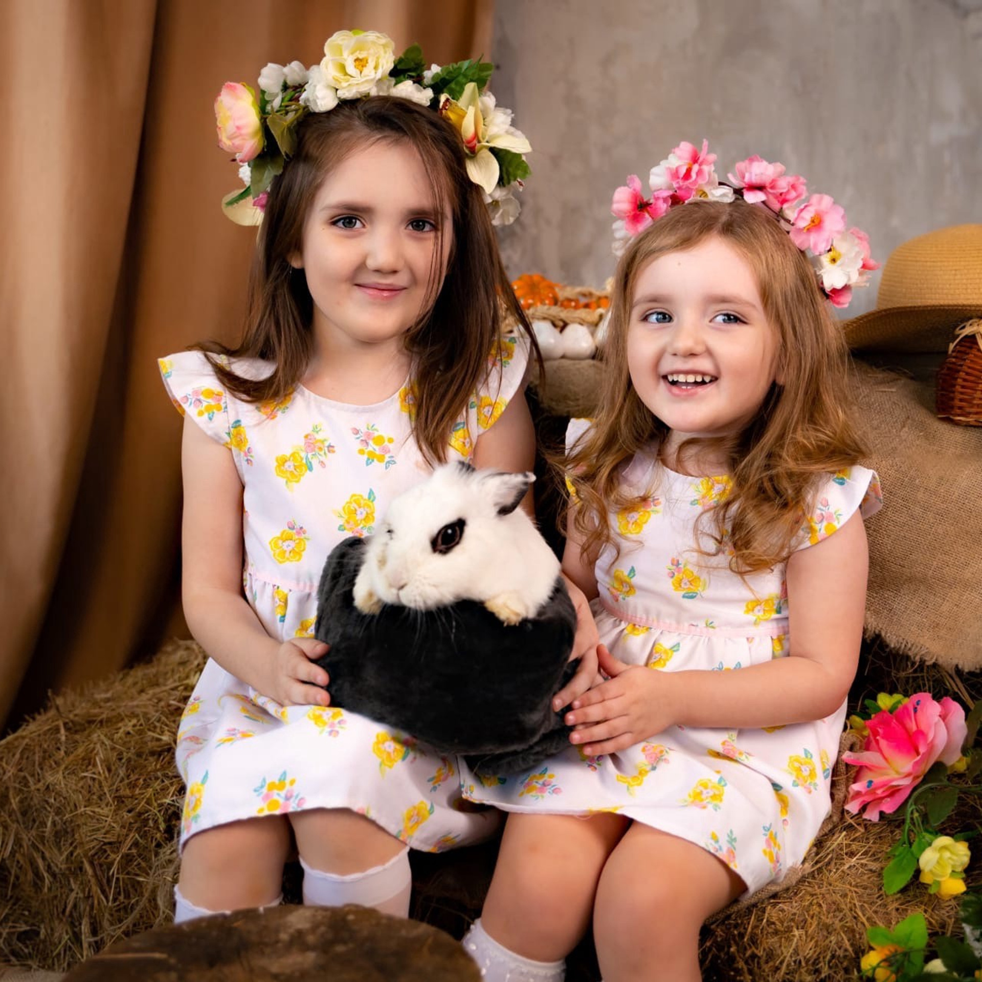 Фотодень с козлёнком и цыплятами