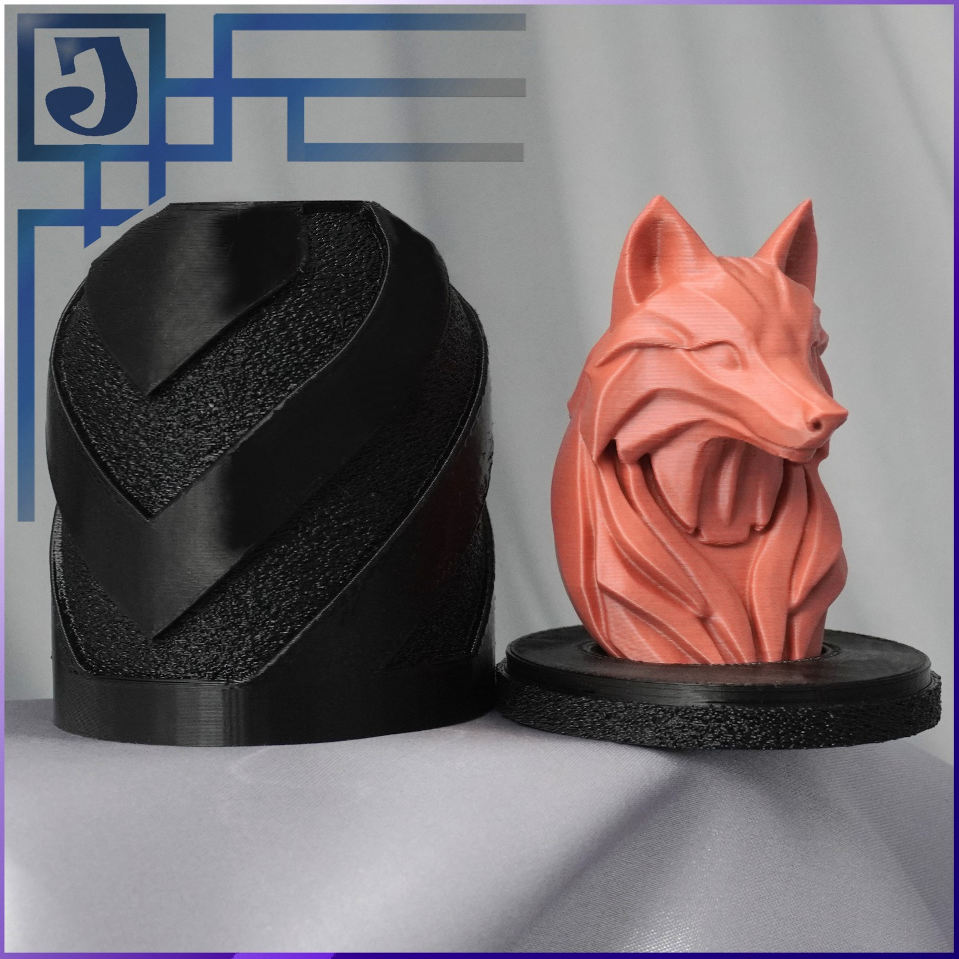 ФИГУРКА ЛИСЫ ТАЛИСМАН для ПОДАРКА и ИНТЕРЬЕРА. JOKER-STUDIO УКРАШЕНИЯ 3D МОДЕЛИРОВАНИЕ ЛИТЬЁ