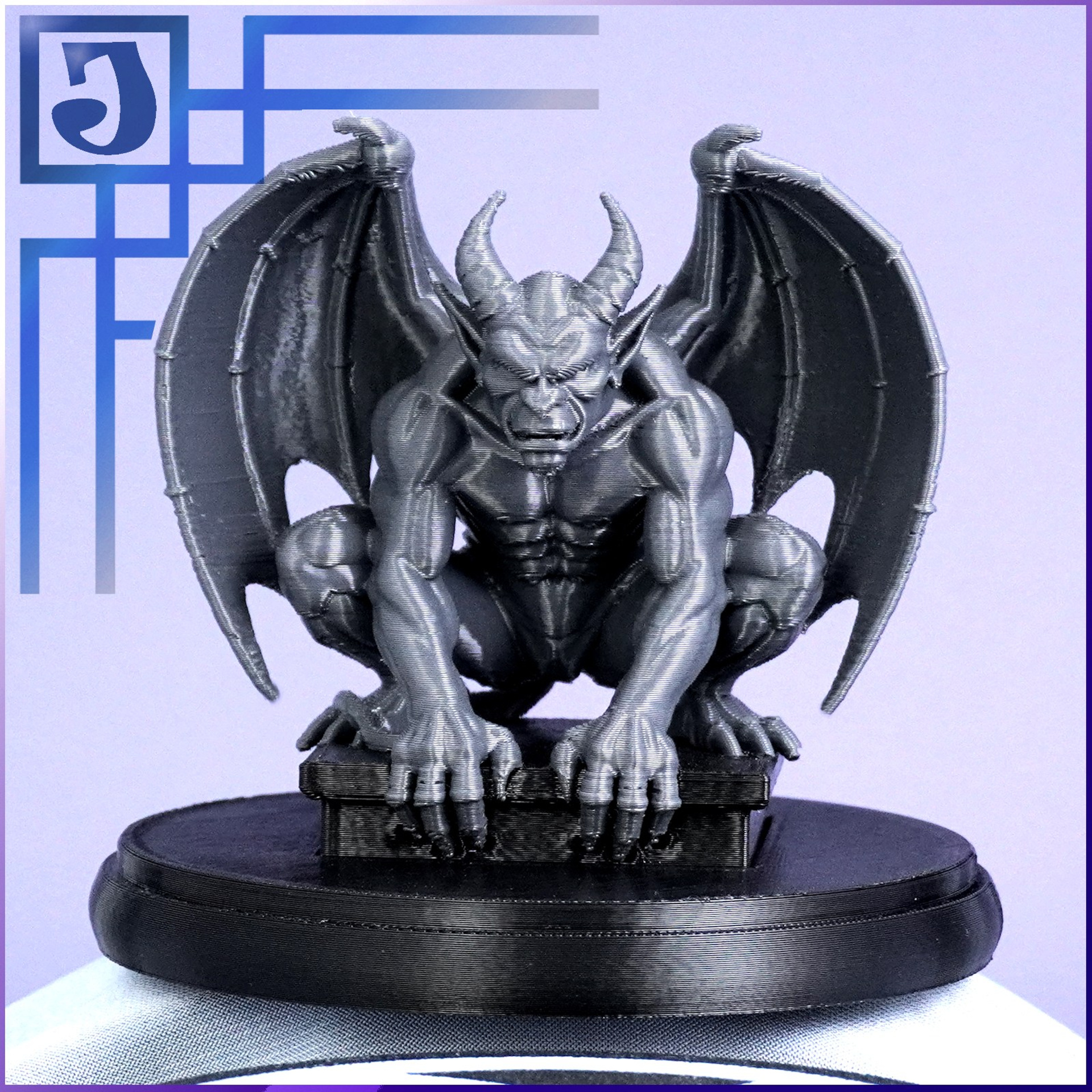 Горгулья Хранитель — Готическая фигурка. JOKER-STUDIO УКРАШЕНИЯ 3D МОДЕЛИРОВАНИЕ ЛИТЬЁ