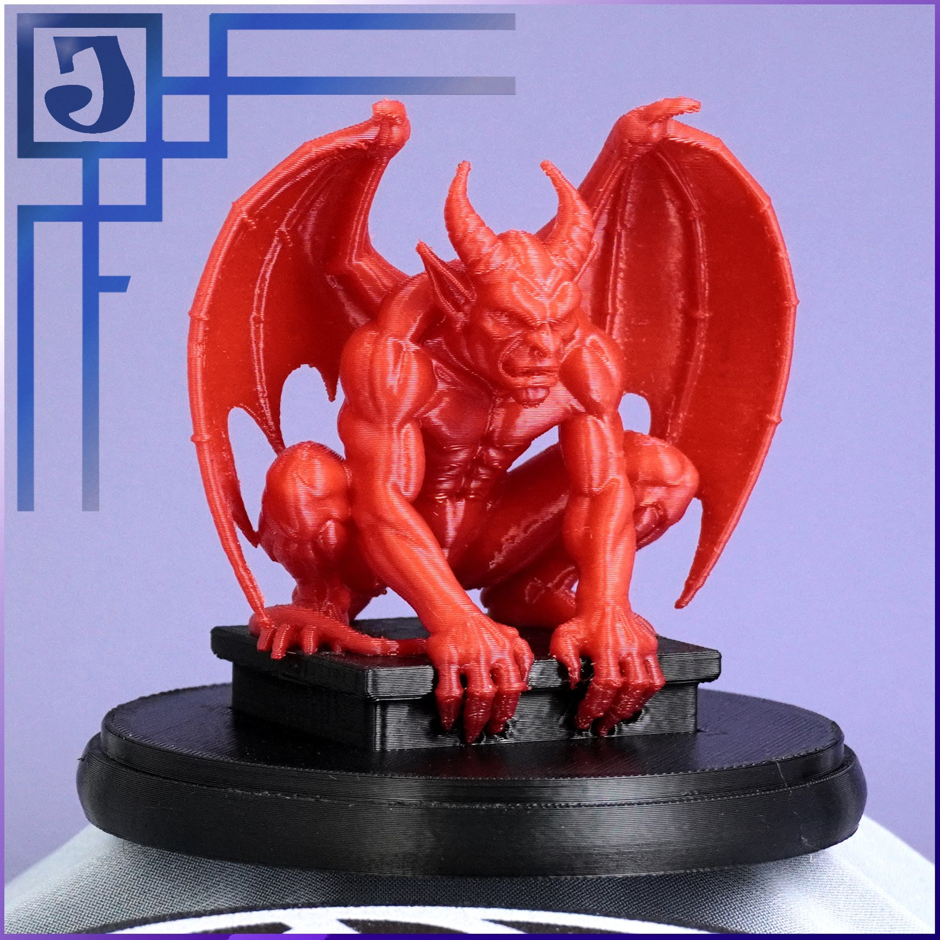 Фигурка Горгульи — Готическая Скульптура. JOKER-STUDIO УКРАШЕНИЯ 3D МОДЕЛИРОВАНИЕ ЛИТЬЁ