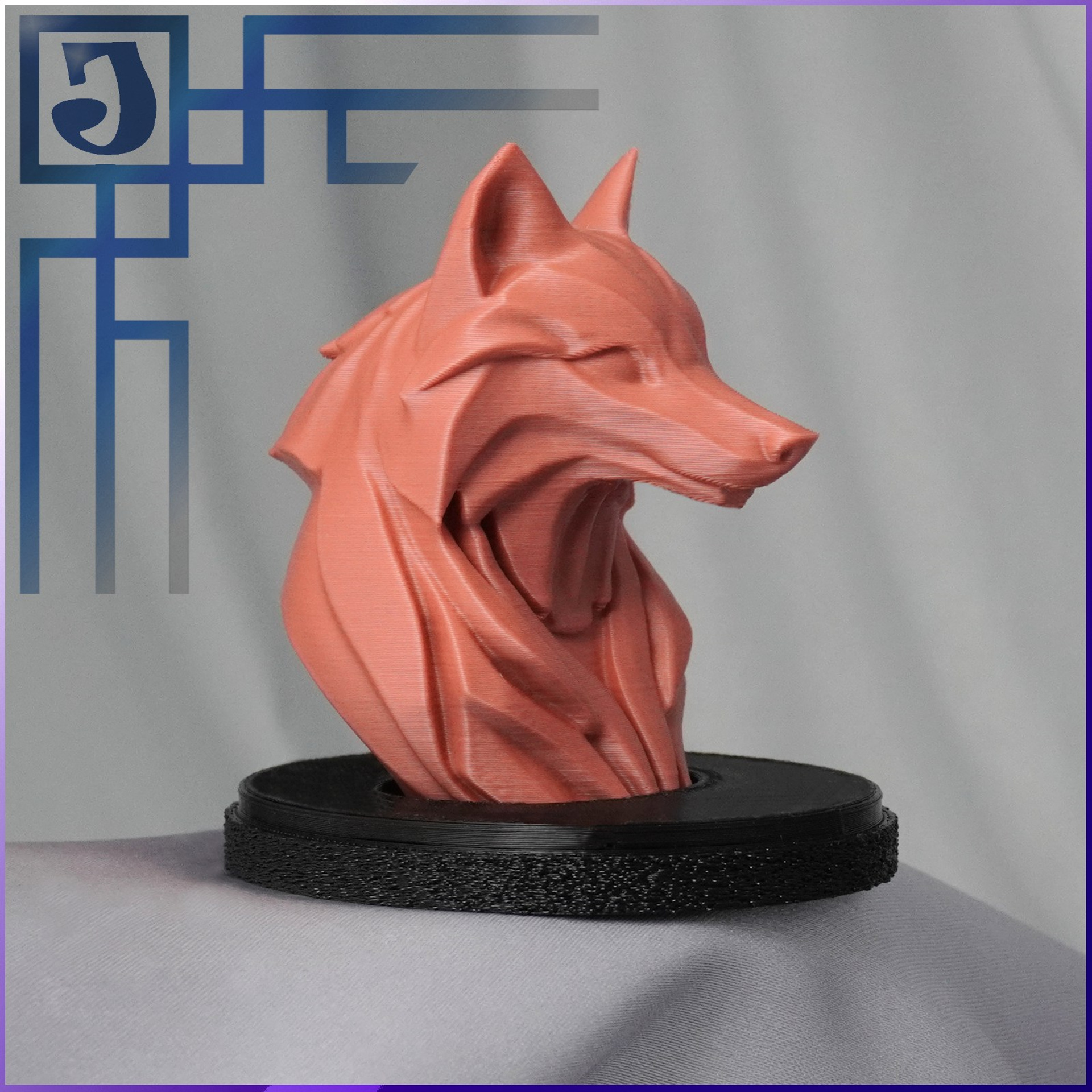 ФИГУРКА ЛИСЫ ТАЛИСМАН для ПОДАРКА и ИНТЕРЬЕРА. JOKER-STUDIO УКРАШЕНИЯ 3D МОДЕЛИРОВАНИЕ ЛИТЬЁ