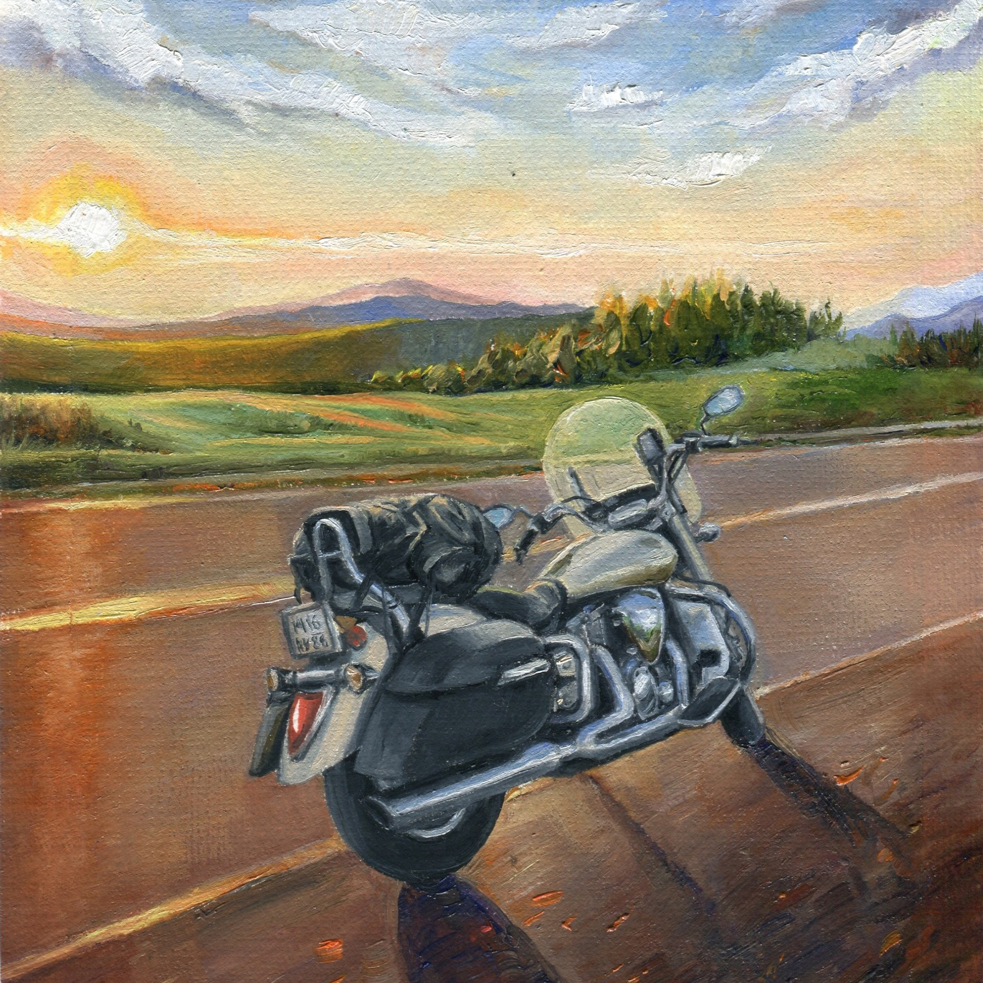 Масляная живопись Сони Корсаковой. Живопись Сони Корсаковой