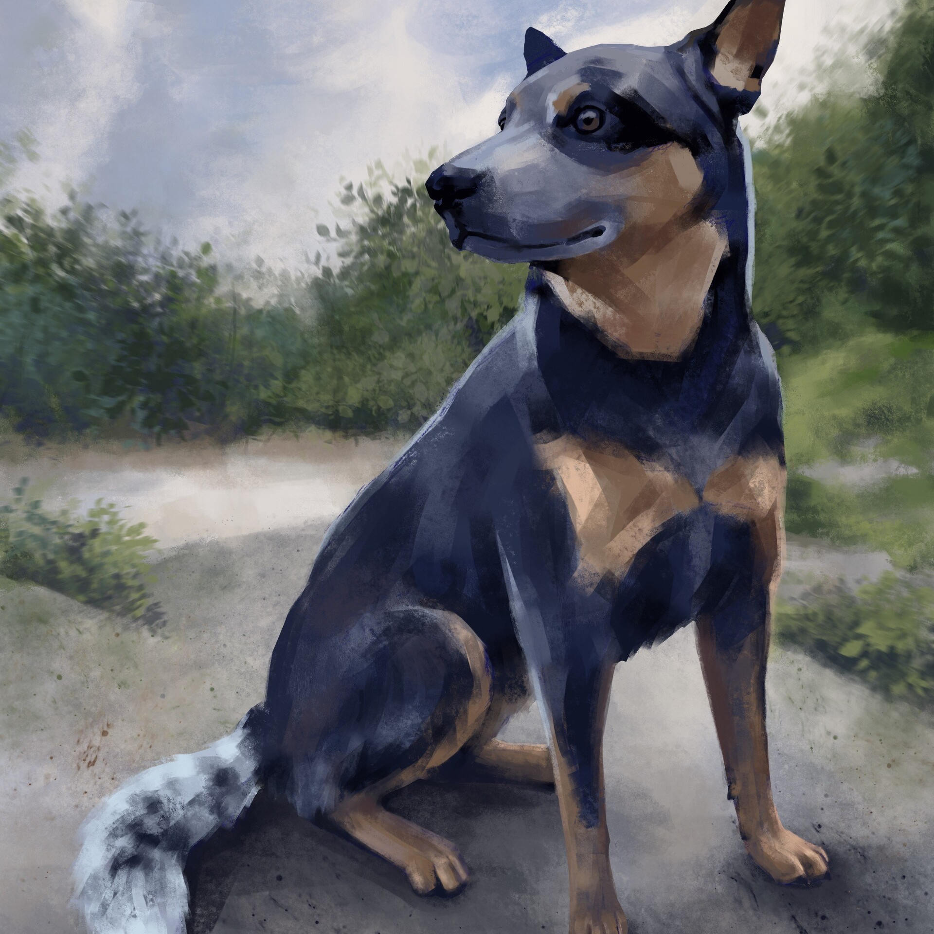 Цифровая живопись Сони Корсаковой. Живопись Сони Корсаковой