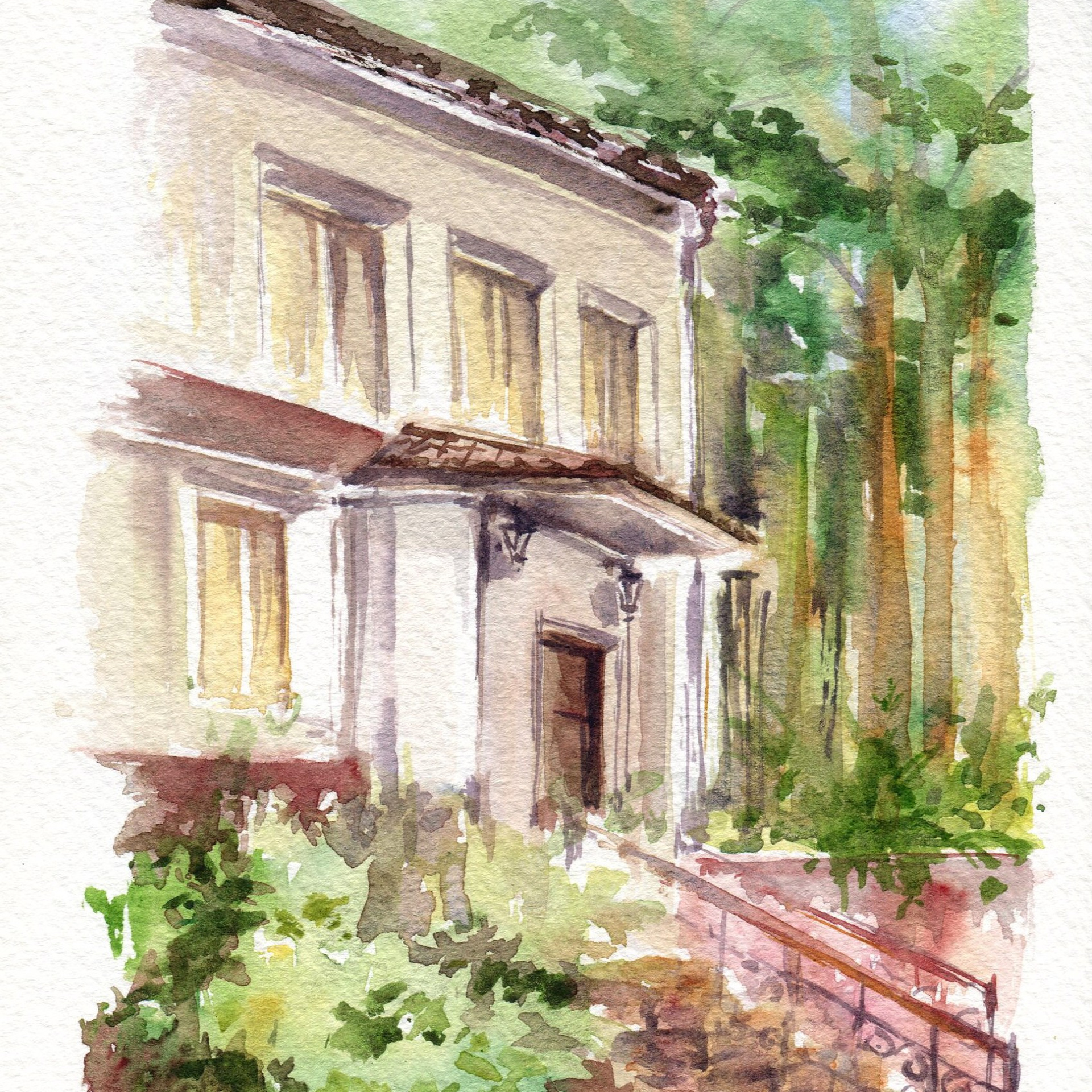 Акварель Сони Корсаковой. Живопись Сони Корсаковой