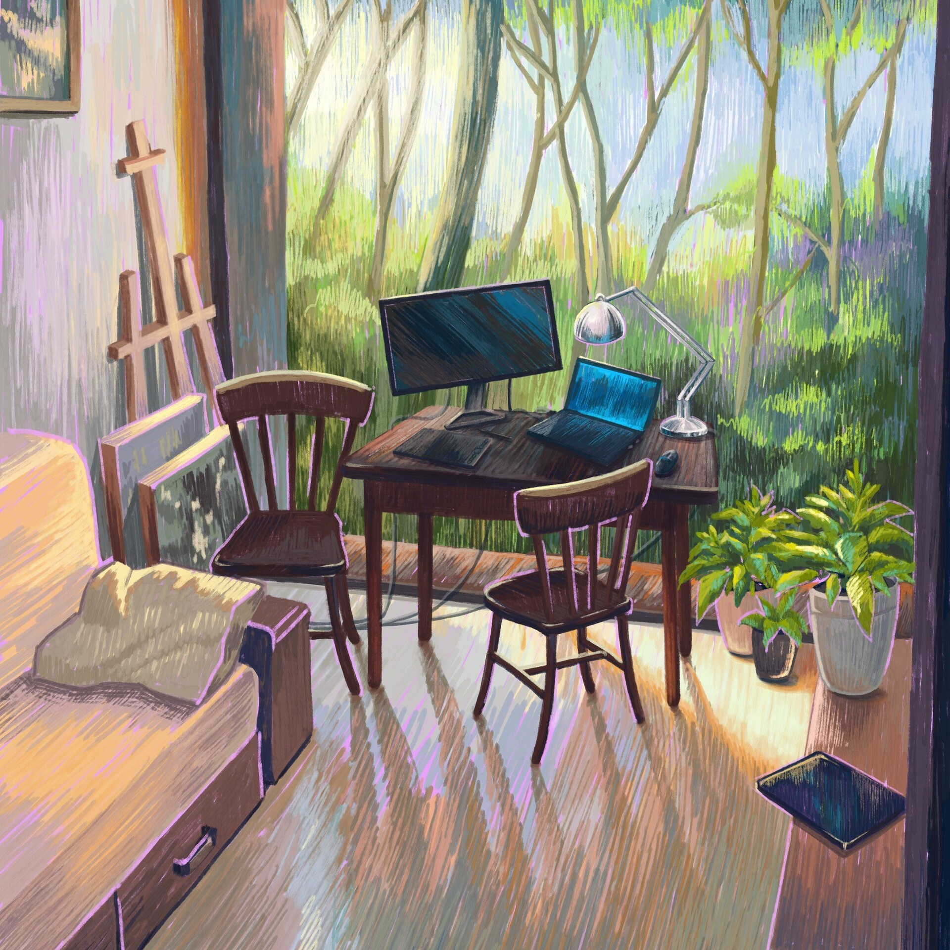 Цифровая живопись Сони Корсаковой. Живопись Сони Корсаковой