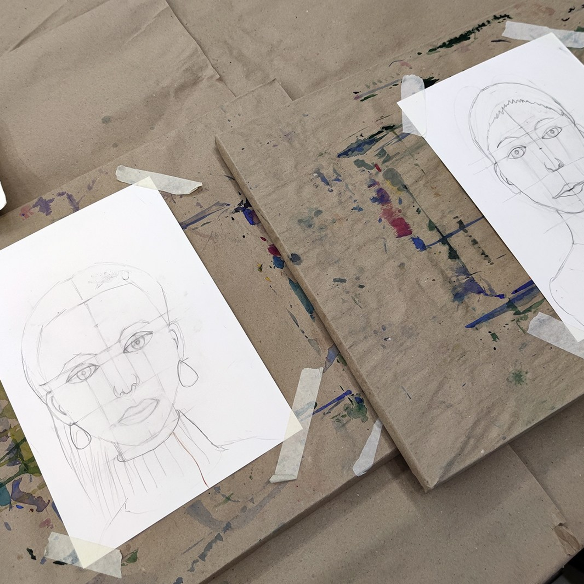 Ученики. Живопись Сони Корсаковой