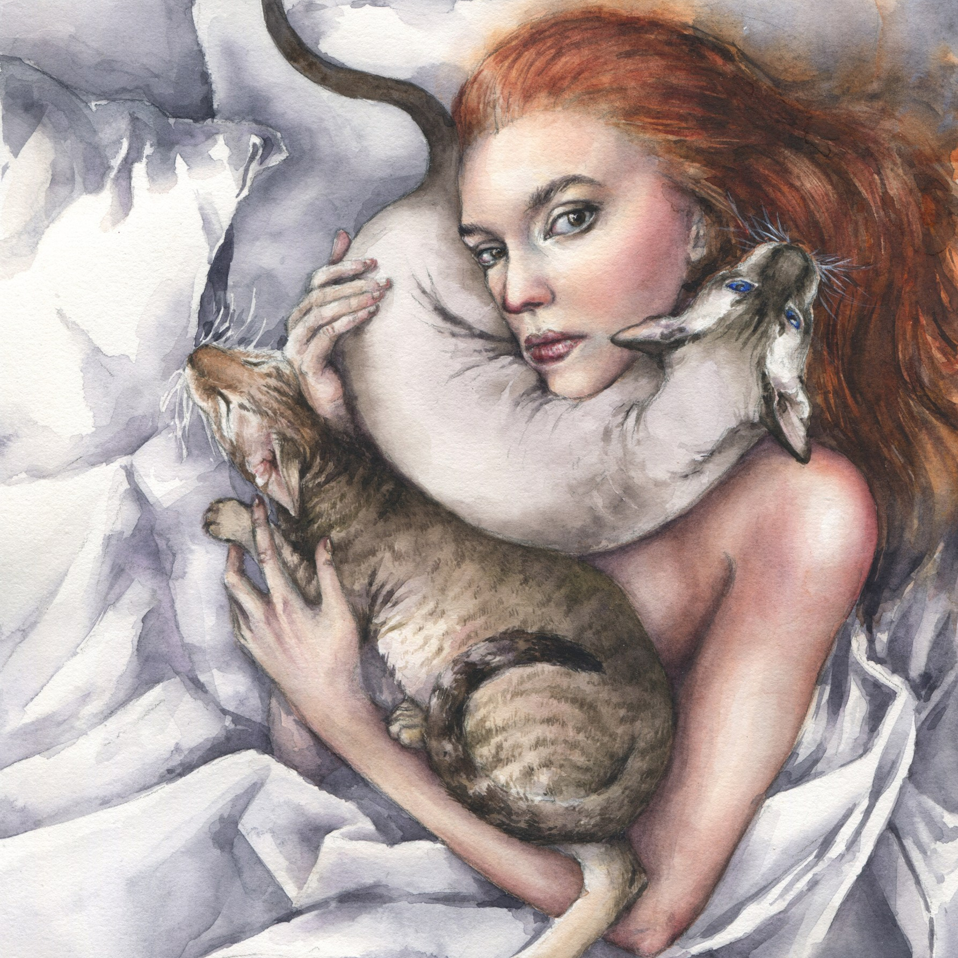 Акварель Сони Корсаковой. Живопись Сони Корсаковой