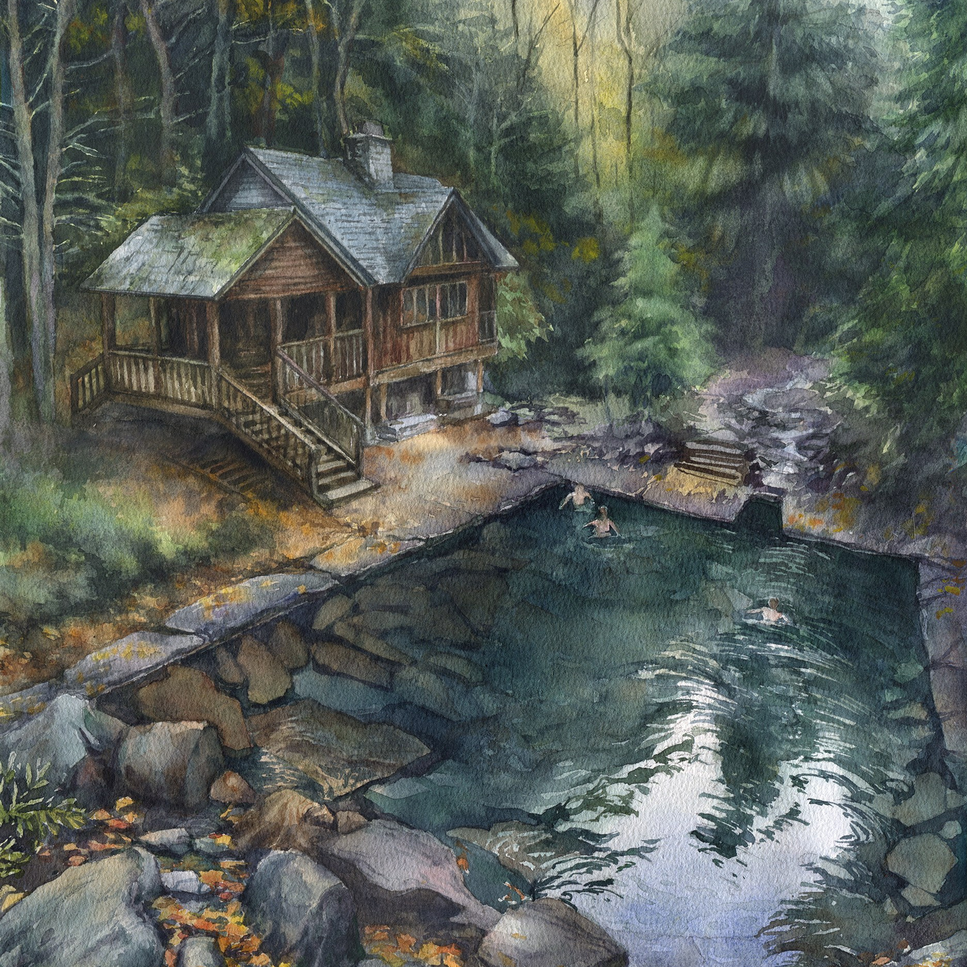 Акварель Сони Корсаковой. Живопись Сони Корсаковой