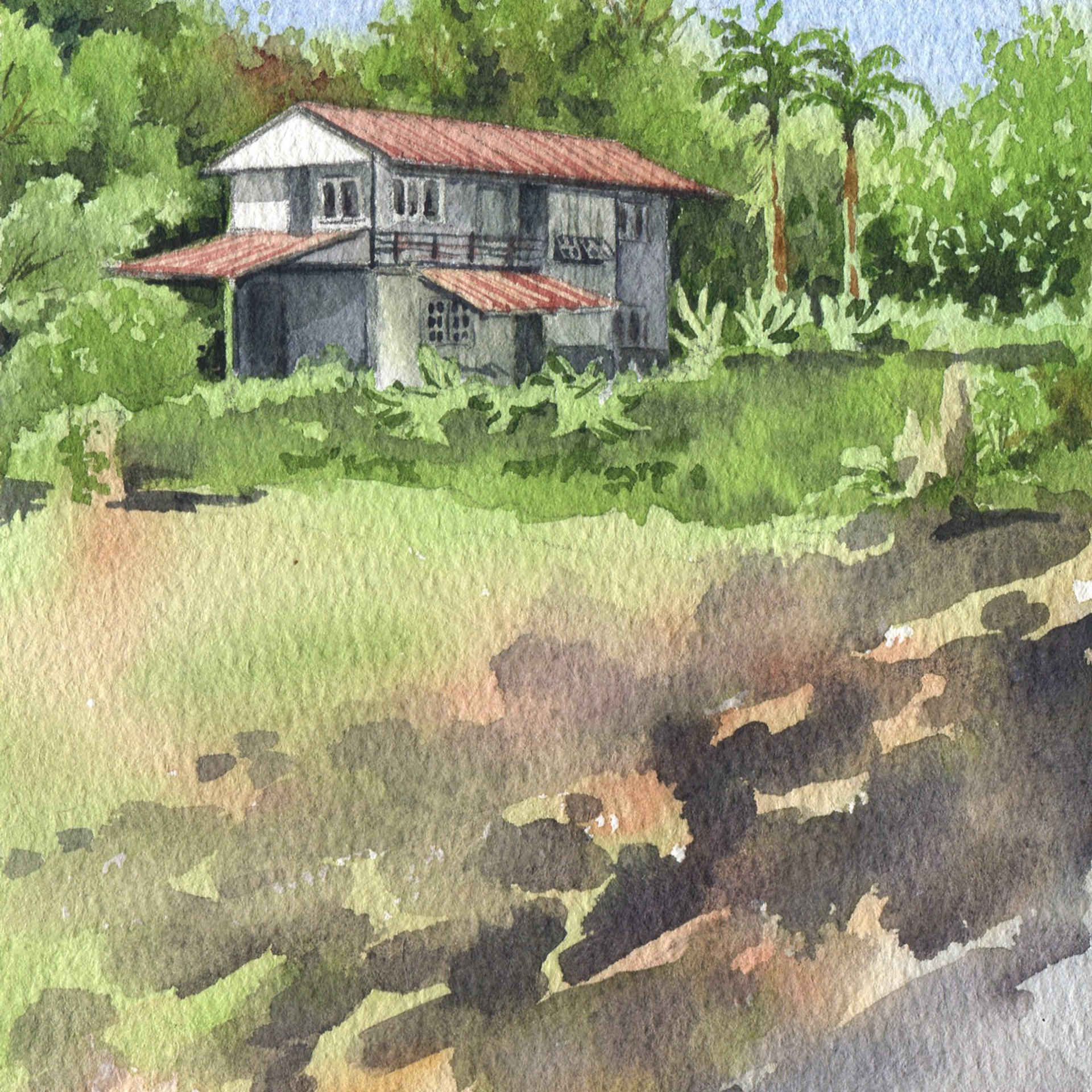 Акварель Сони Корсаковой. Живопись Сони Корсаковой