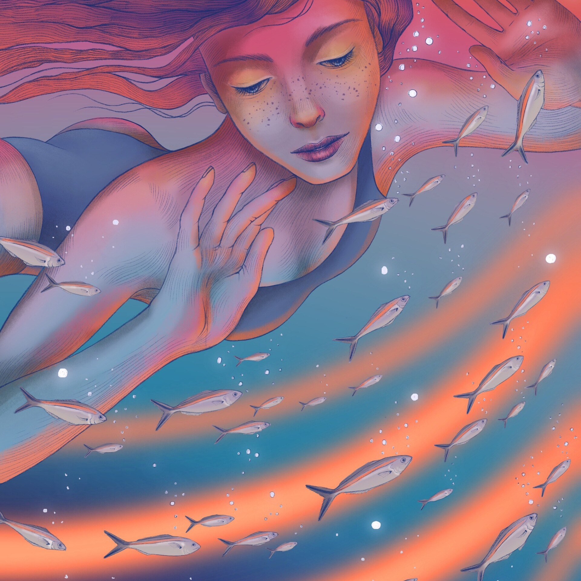 Цифровая живопись Сони Корсаковой. Живопись Сони Корсаковой