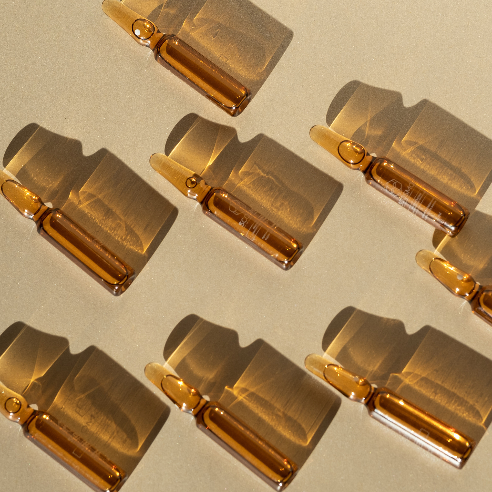 Шампунь и ампулы