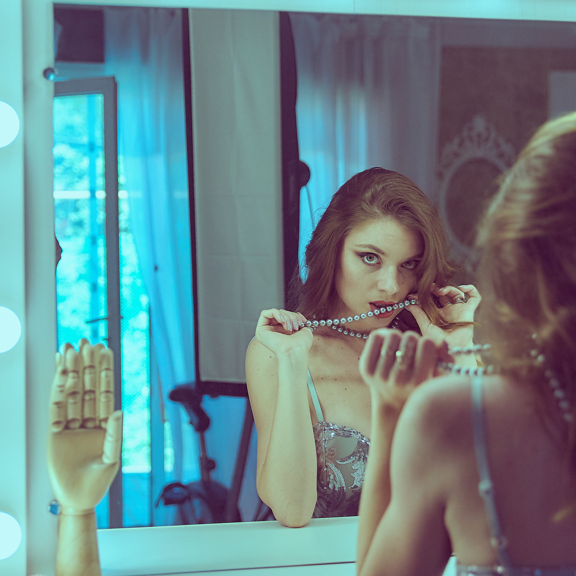 Portrait photo shoot by photographer Max Matvich. Max Matvich and Victoria Basova are professionals in their field