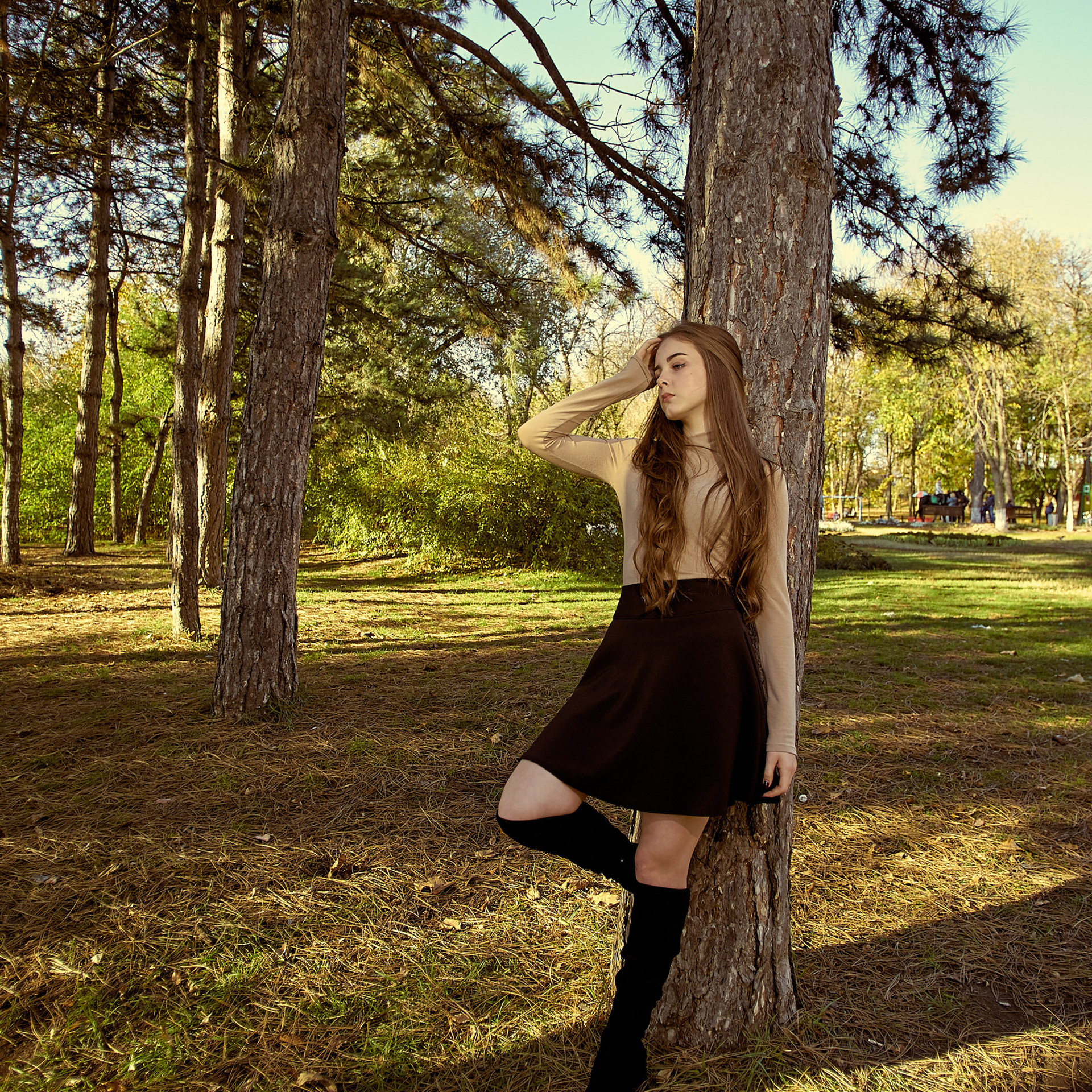 Portrait photo shoot by photographer Max Matvich. Max Matvich and Victoria Basova are professionals in their field