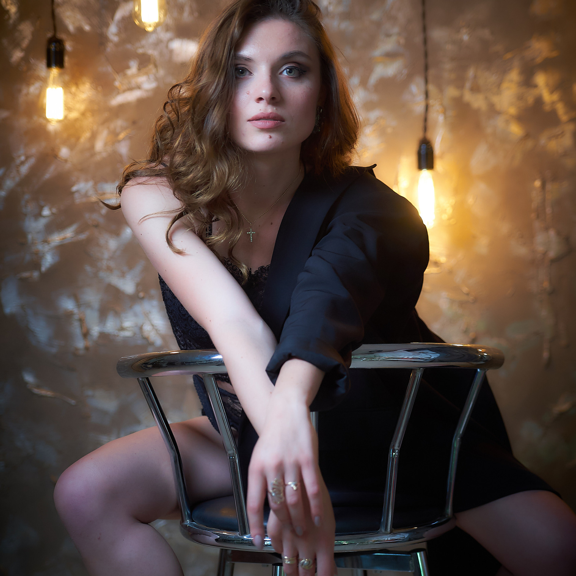 Portrait photo shoot by photographer Max Matvich. Max Matvich and Victoria Basova are professionals in their field